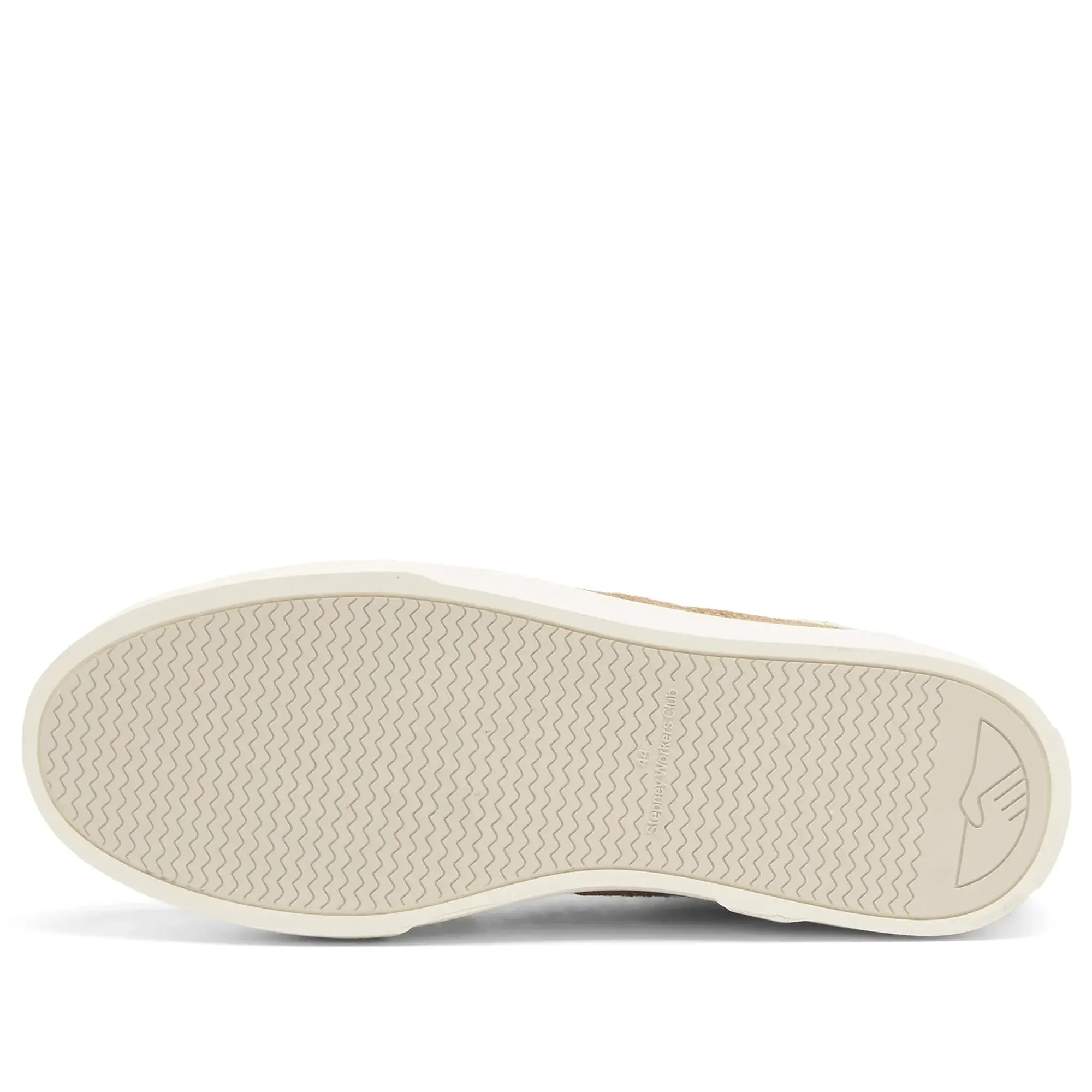 Stepney Workers Club Men's Pearl S-Stike Geo Merged Sneaker Brown