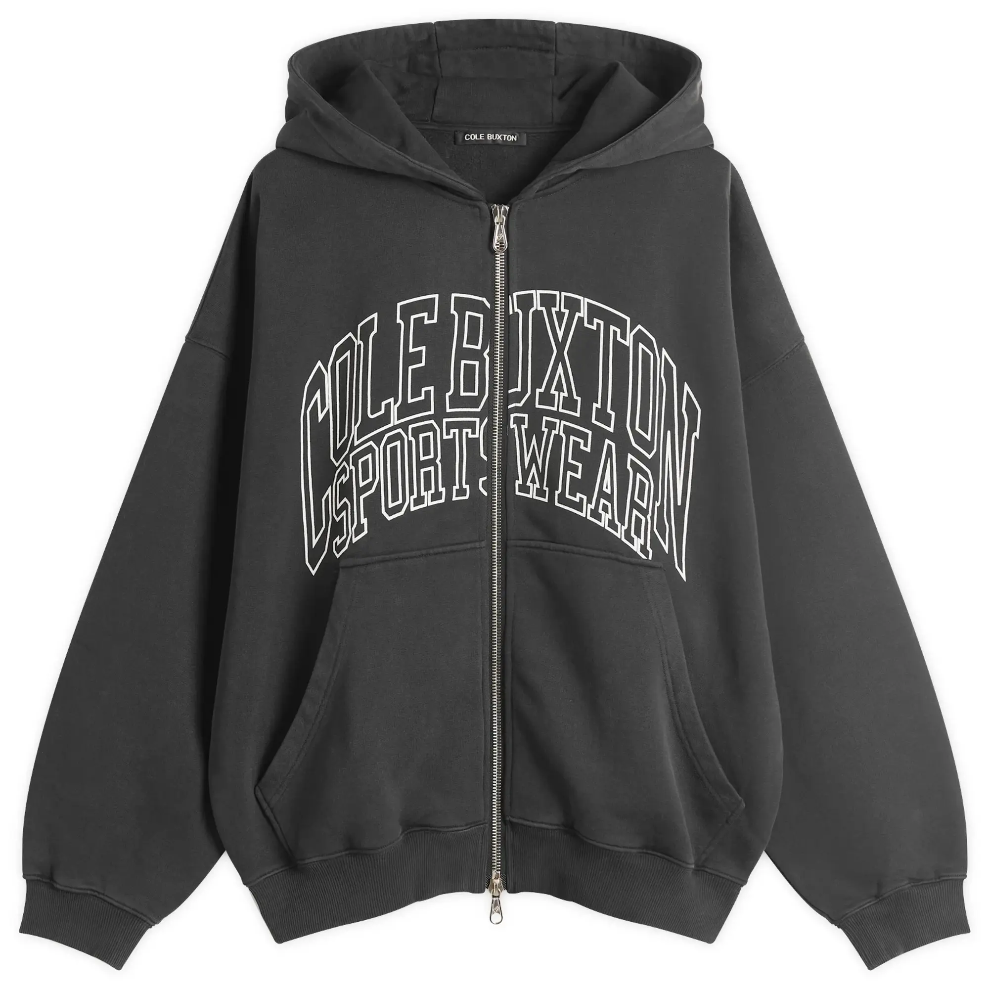 Cole Buxton Men's Sportswear Arc Hoodie Vintage Black