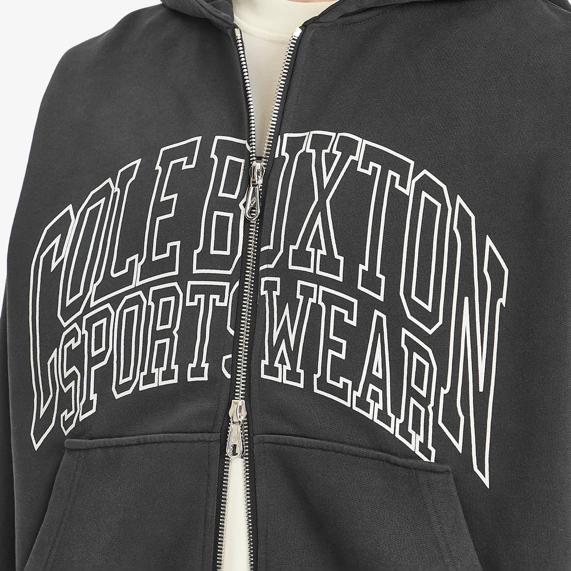 Cole Buxton Men's Sportswear Arc Hoodie Vintage Black
