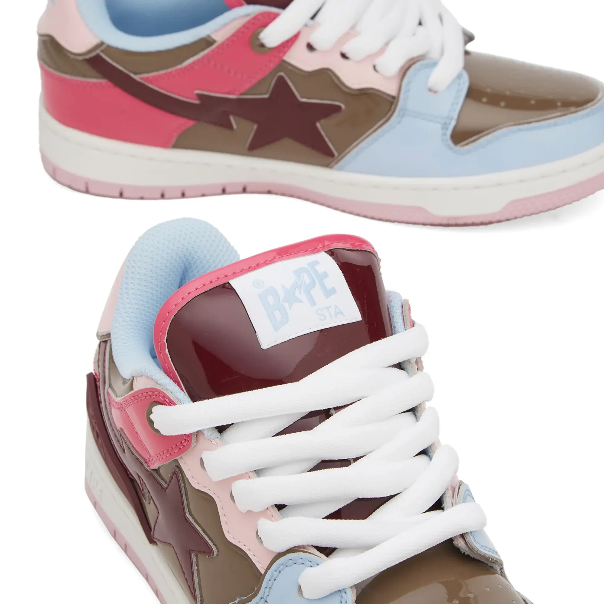 A Bathing Ape Women's New Bape Sk8 Sta #2 Blue
