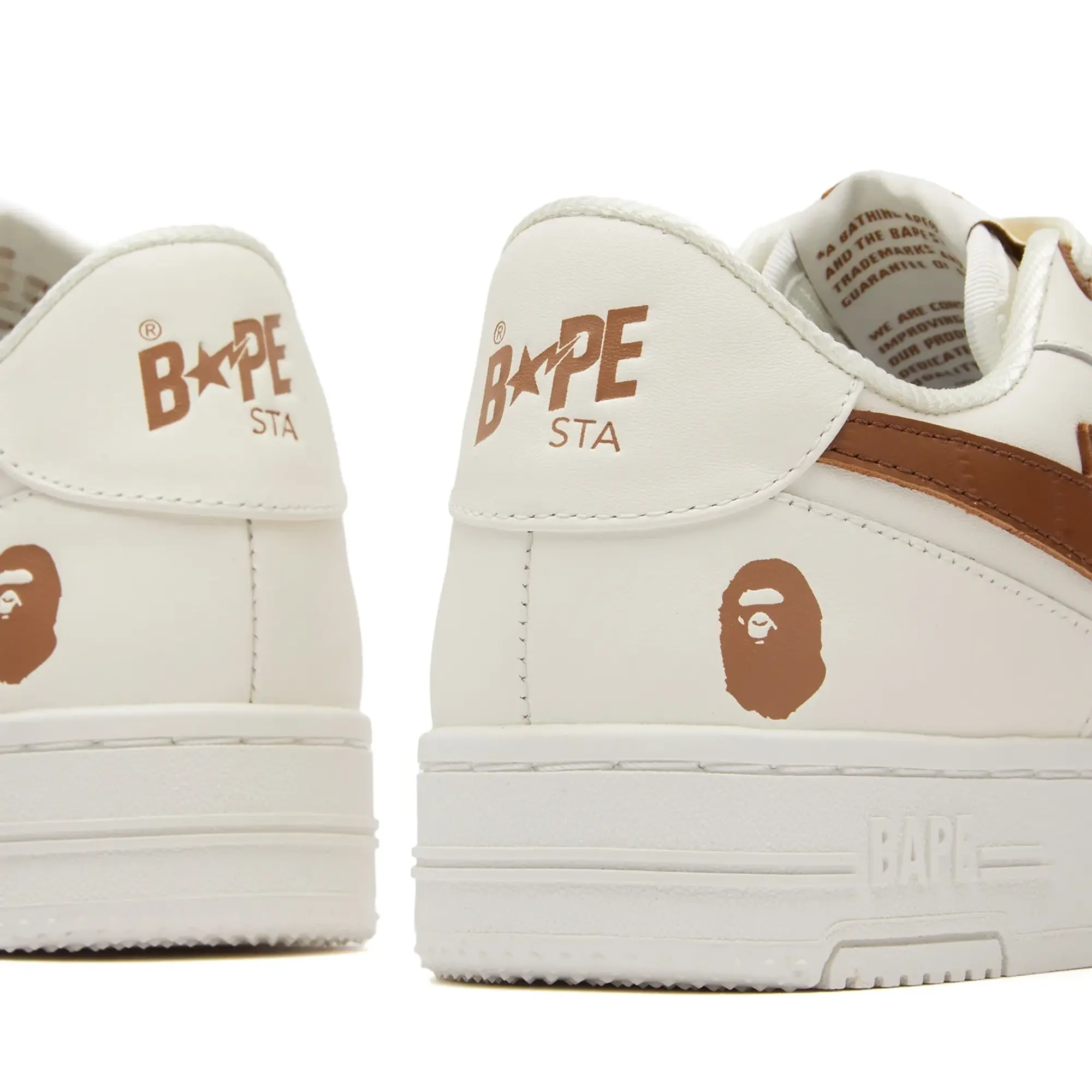 A Bathing Ape Women's Bape Sta Icon #1 Brown