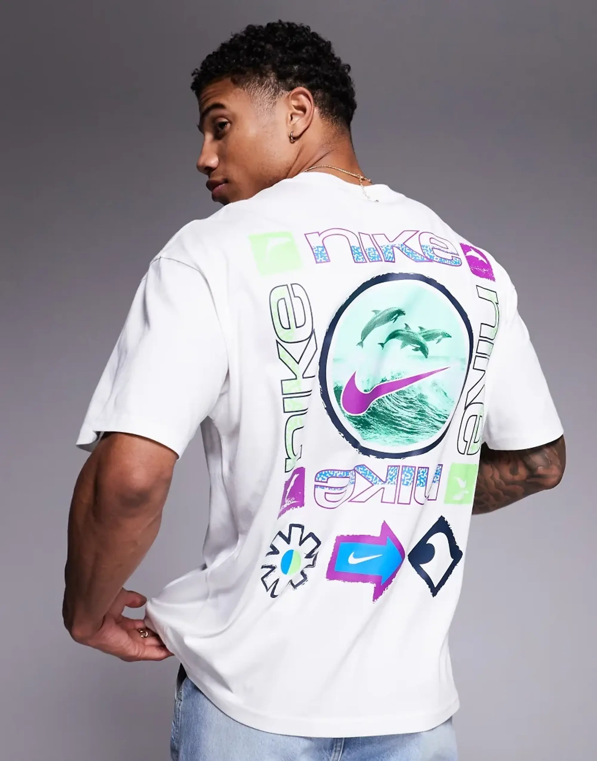 Nike M90 T-Shirt In White