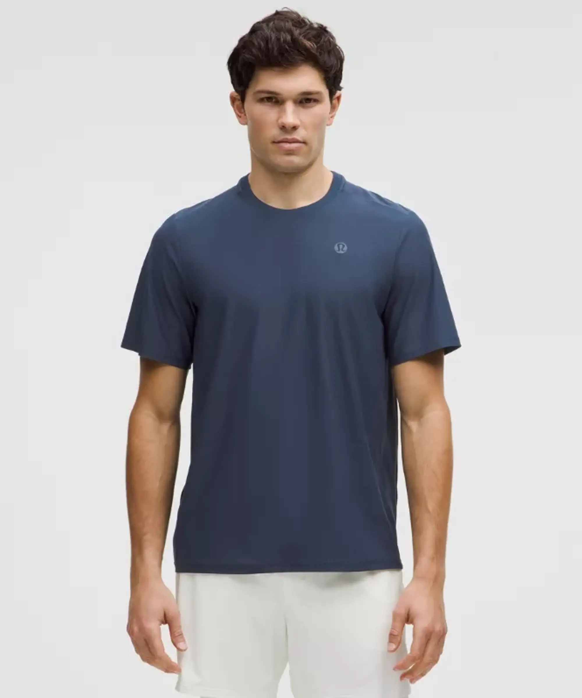 lululemon IE lululemon – Men's UV-Protective Striped Tennis T-Shirt – Color Blue – Size 2XL