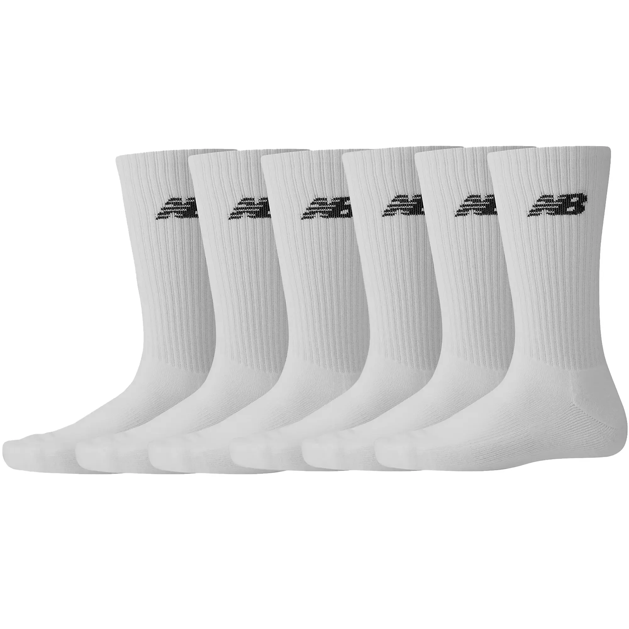 New Balance 6 Pack Socks - Black