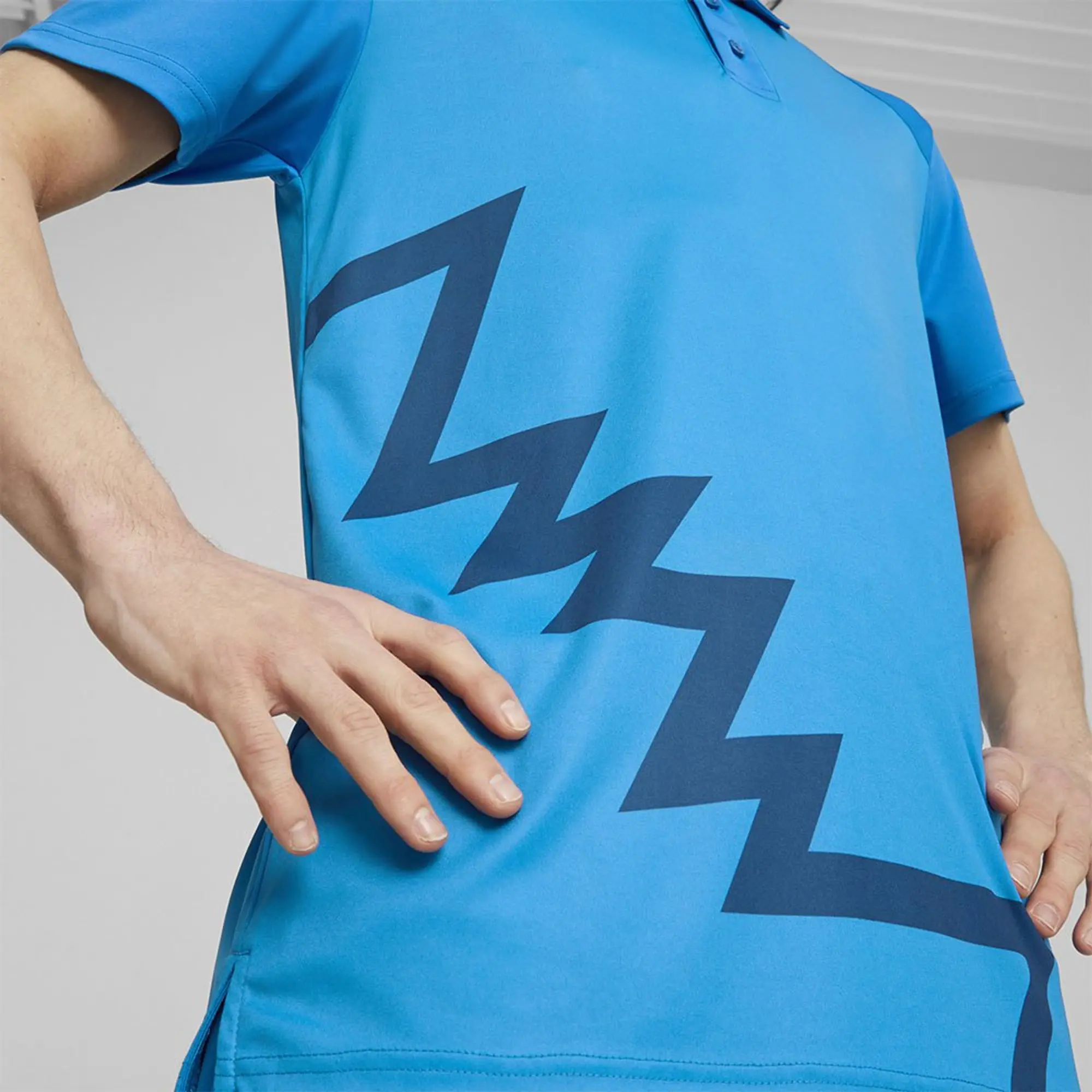 Puma Hoops Team Short Sleeve Polo