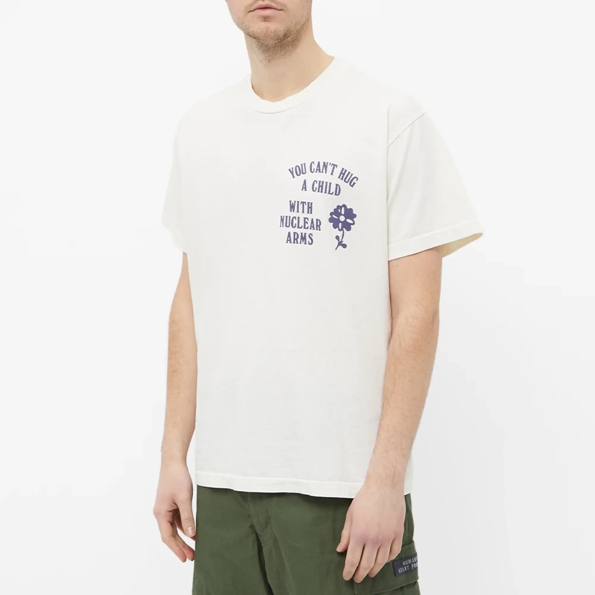 Mister Green Men's Nuclear Hugs T-Shirt Lemon Water