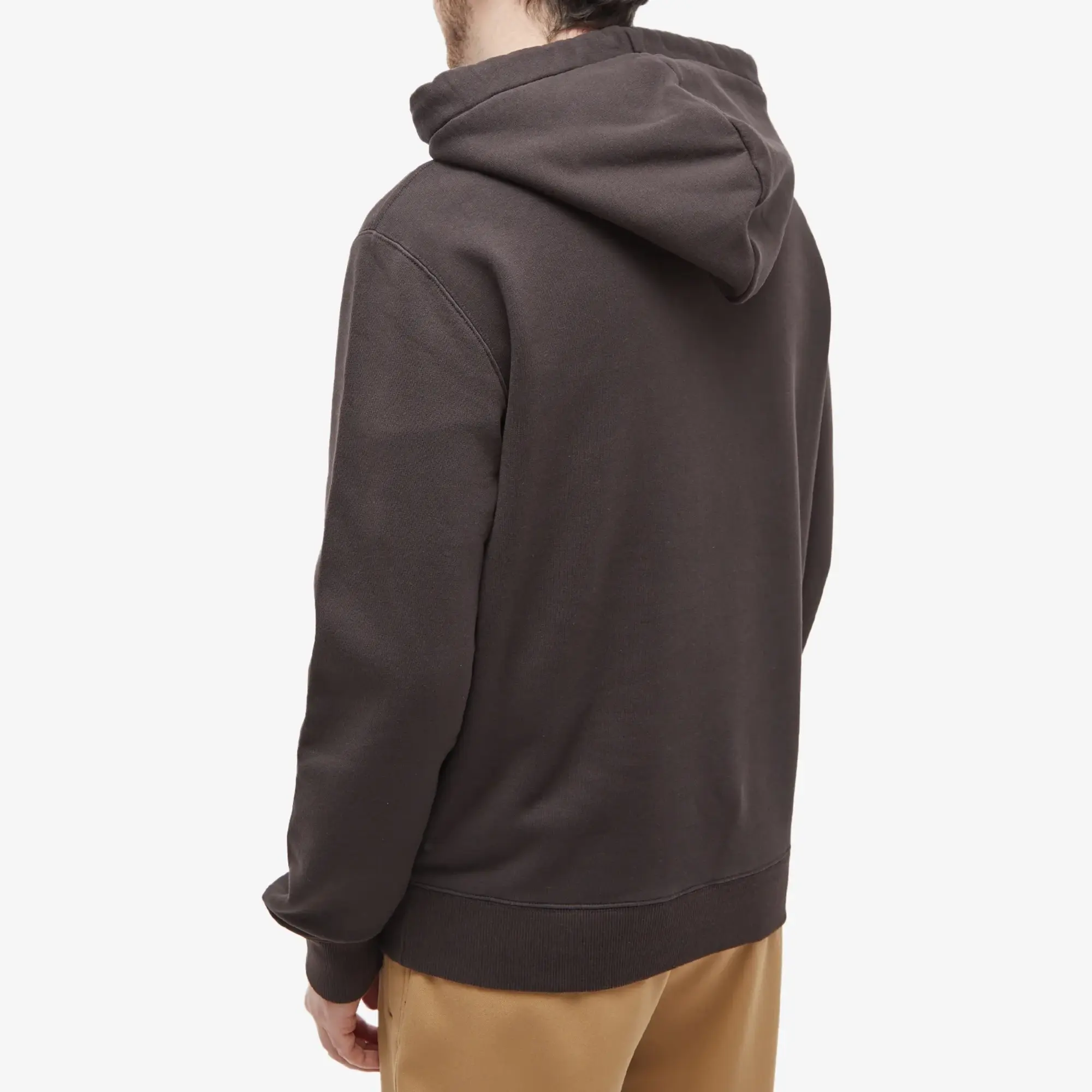 Lanvin Men's Curb Popover Hoodie Ebony