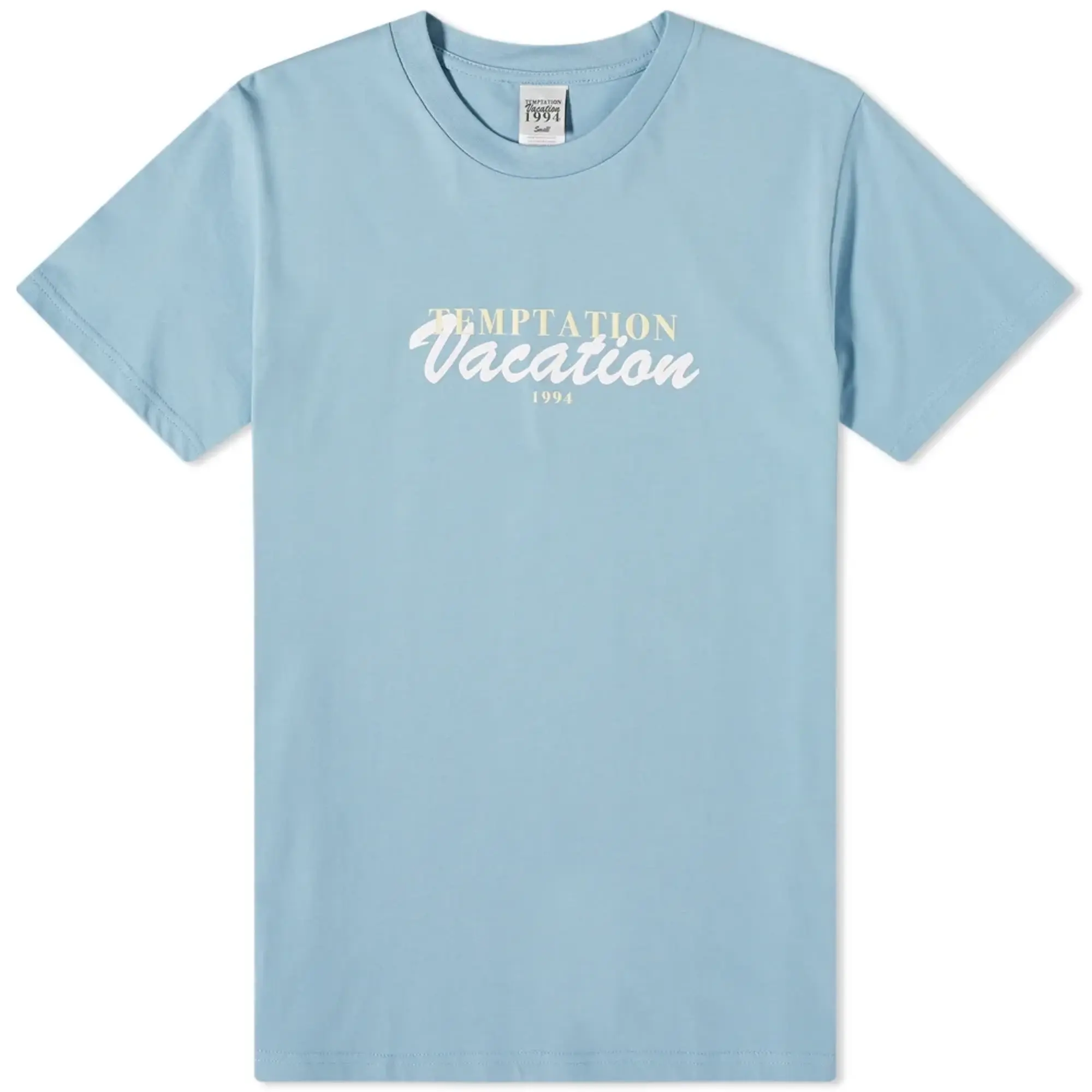 Temptation Vacation Women's 1994 Tee Baby Blue
