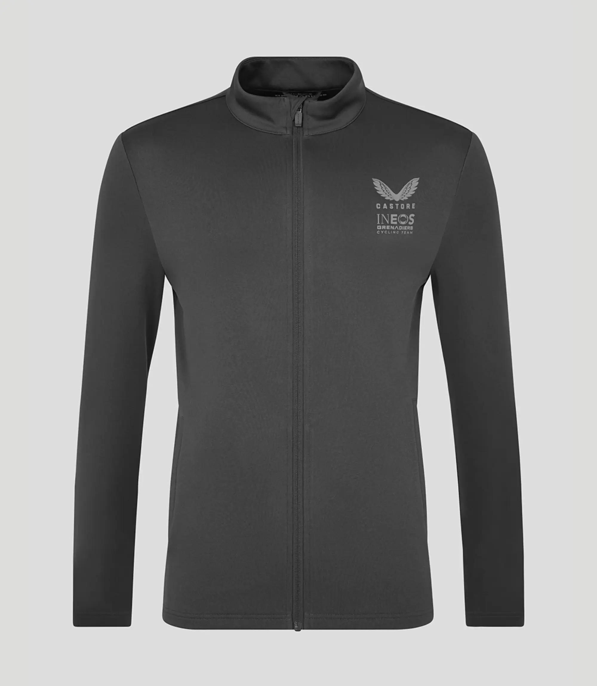 Castore Ineos Grenadiers 2025 Unisex Dual Brand Track Jacket - Grey