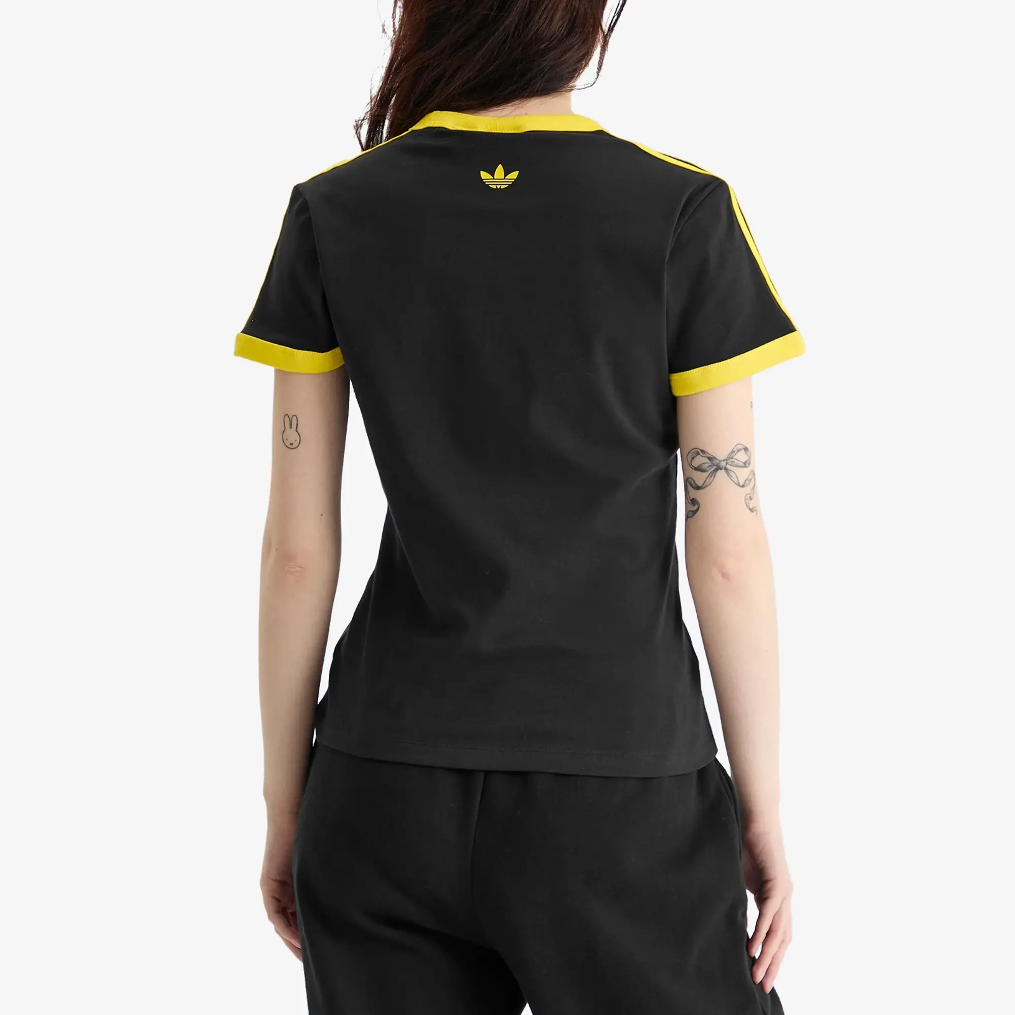 Adidas Women's Smiley Cali T-Shirt Black