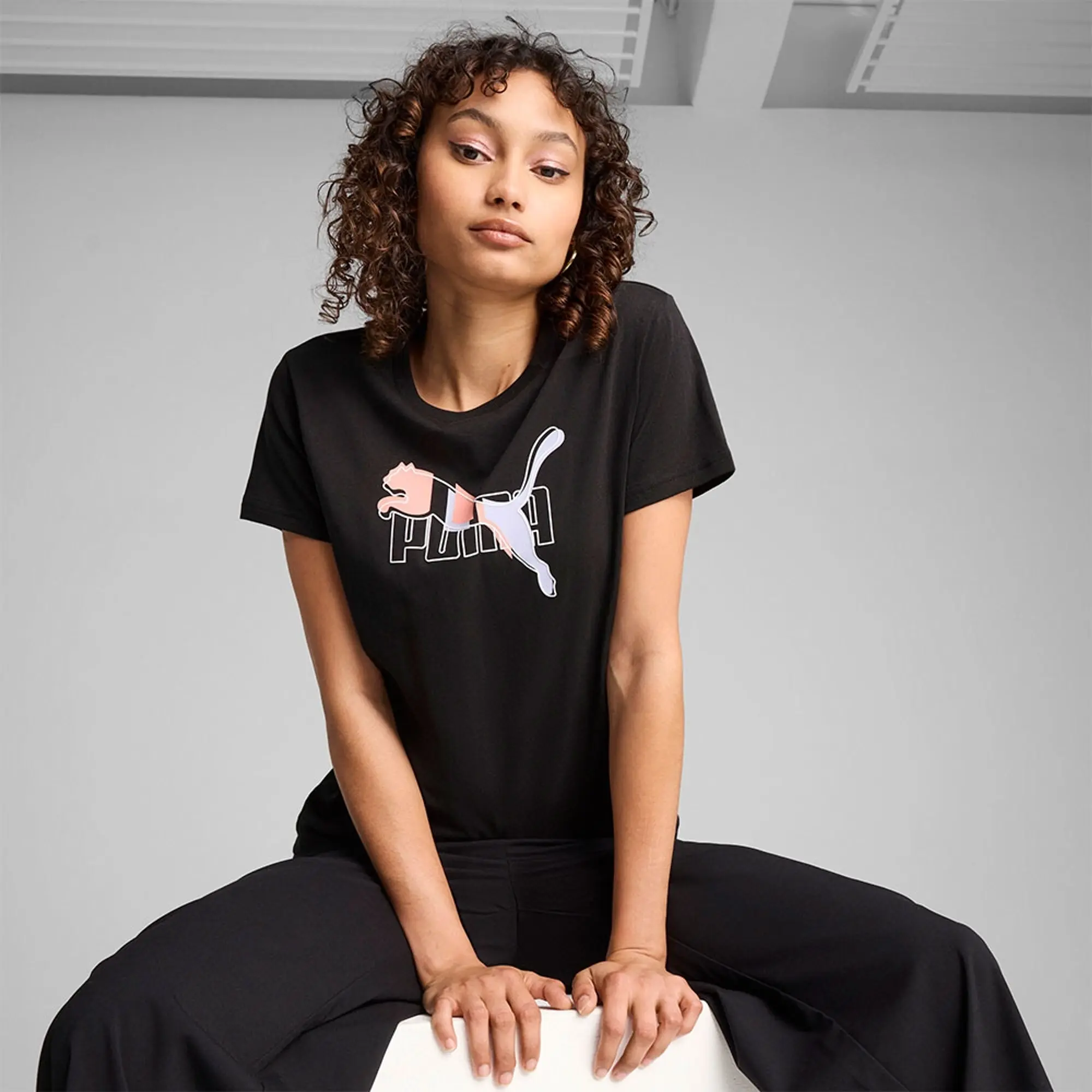 Puma Select Ess Logo Lab Short Sleeve T-shirt