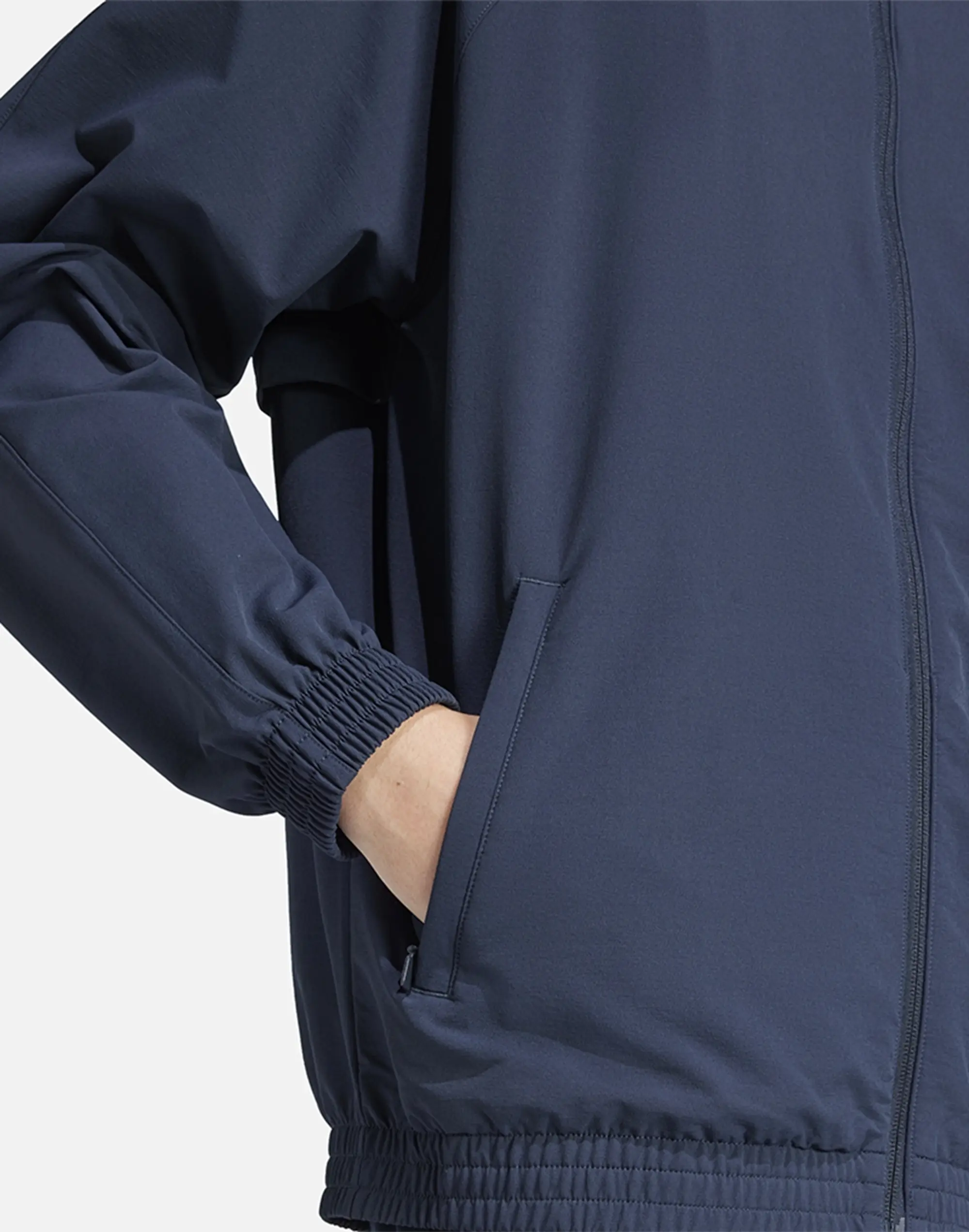 Men's Adidas Originals Woven Track Jacket in Navy Blue