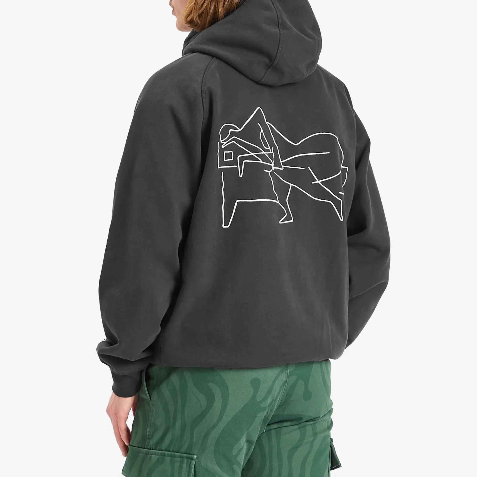 By Parra Men's Sleep Now Hoodie Black