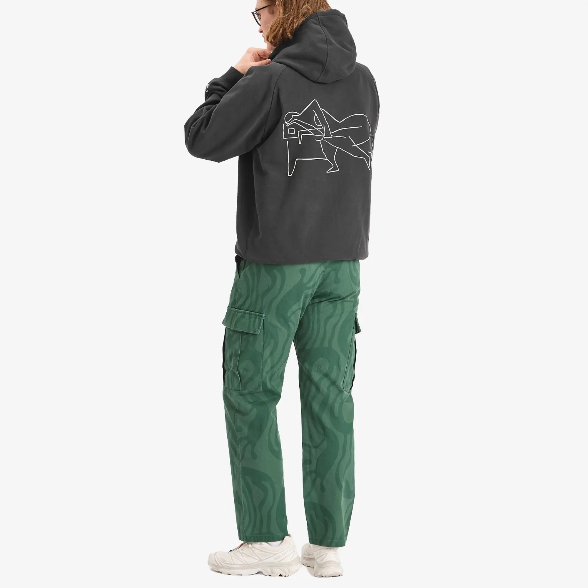By Parra Men's Sleep Now Hoodie Black