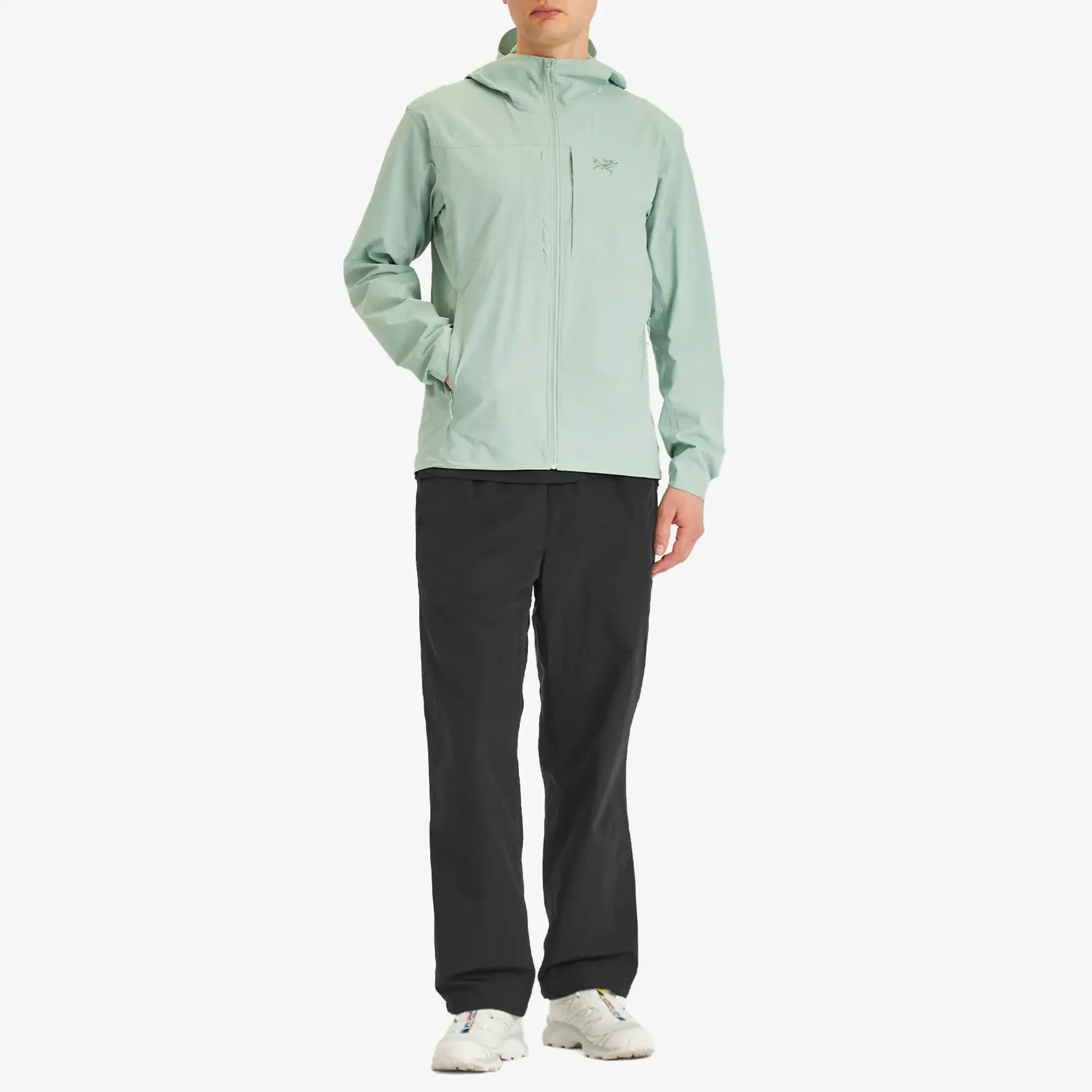 Arc'teryx Men's Gamma Lightweight Softshell Hoodie Stone Green