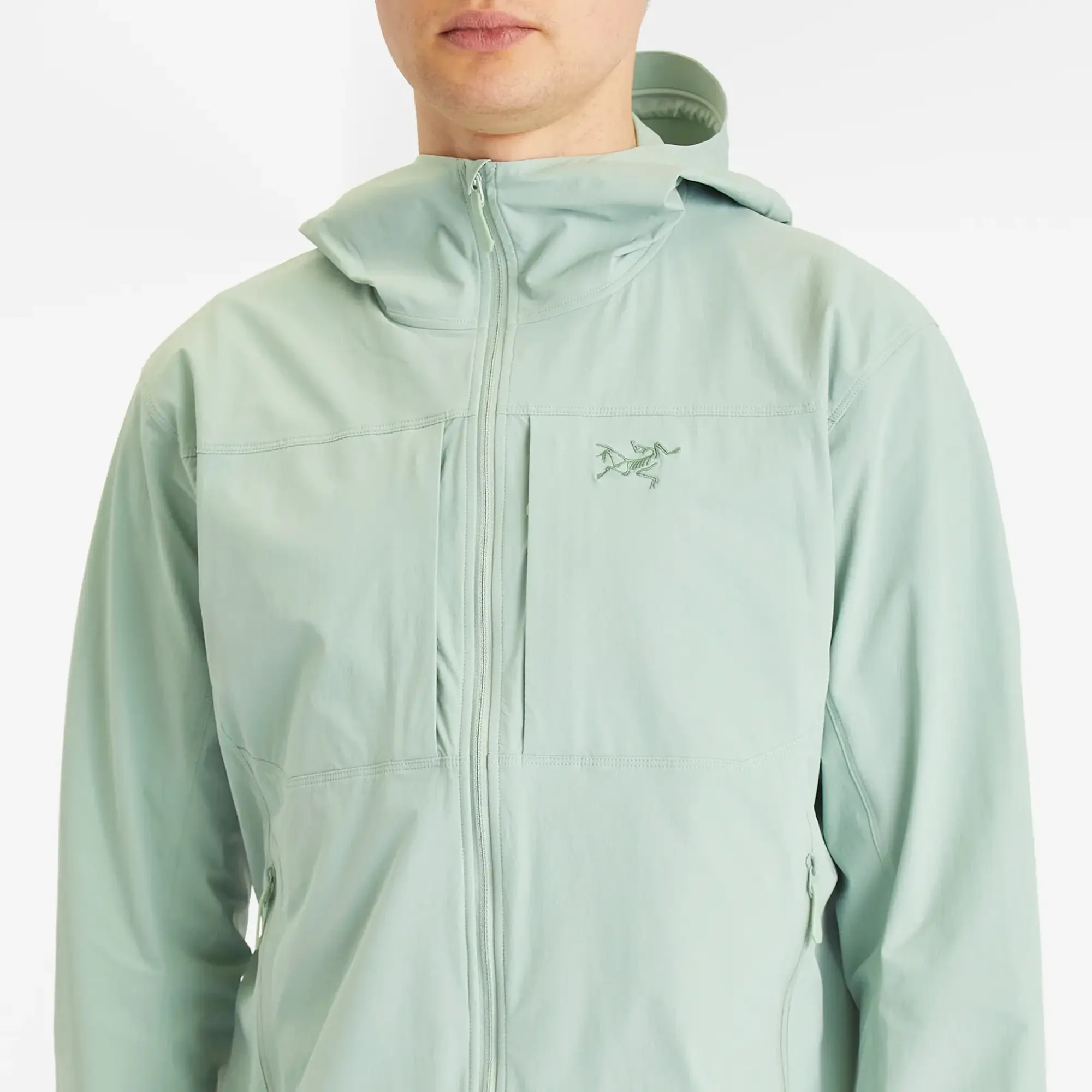 Arc'teryx Men's Gamma Lightweight Softshell Hoodie Stone Green