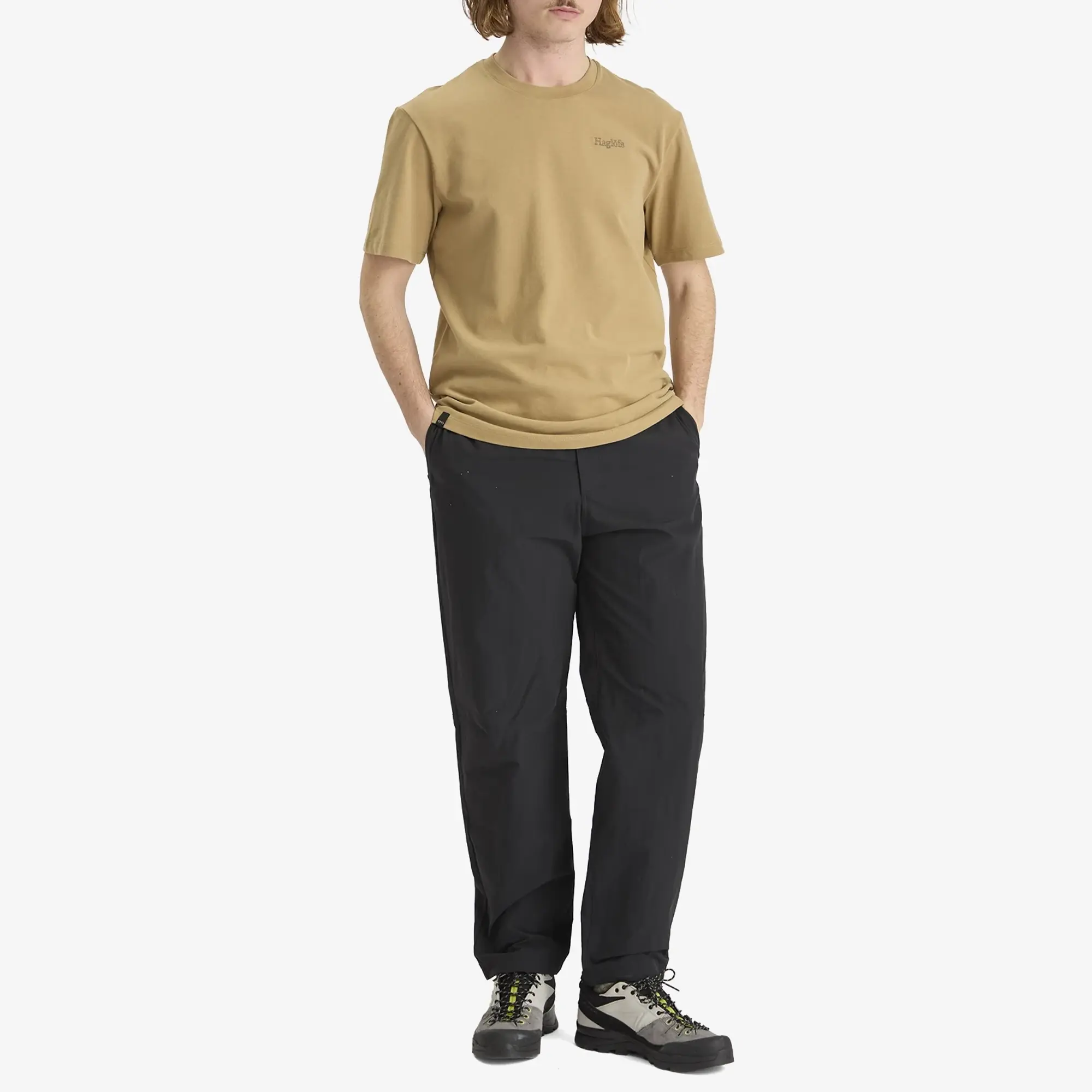 Haglöfs Men's Logo T-Shirt Oak Brown