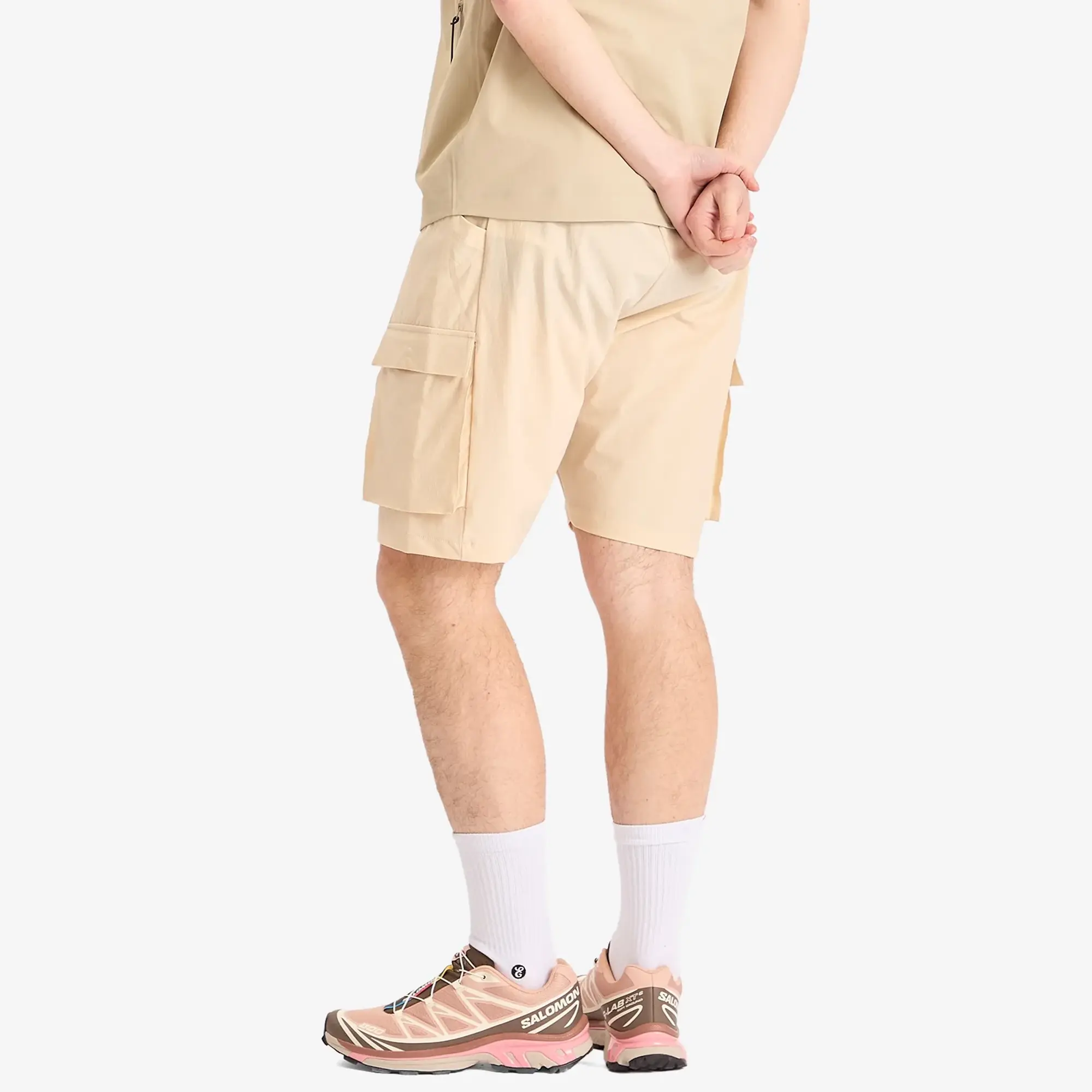 KA_YO_Prototype Men's Lightweight Cargo Shorts Peyote