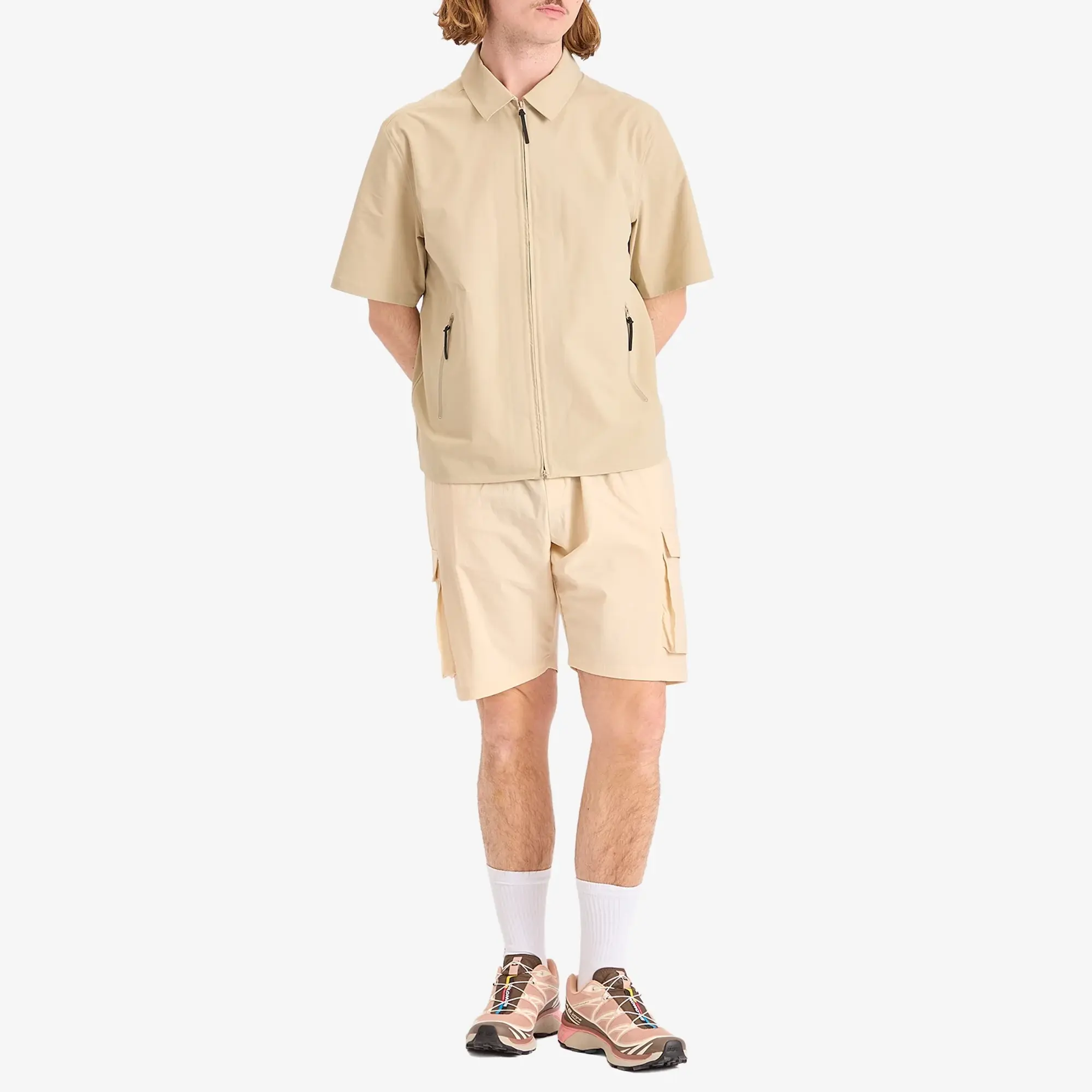 KA_YO_Prototype Men's Lightweight Cargo Shorts Peyote