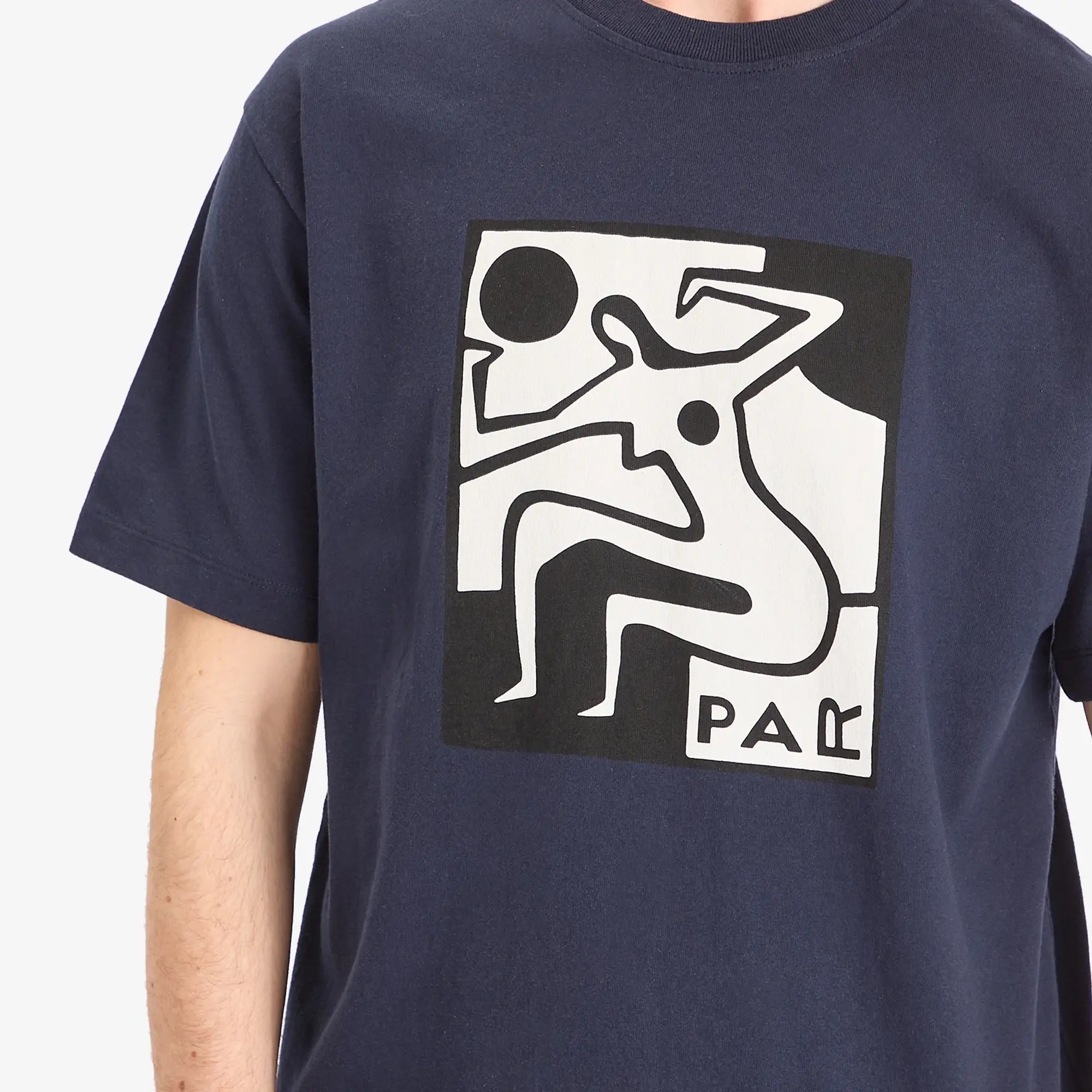 By Parra Men's Ball Sports T-Shirt Navy Blue