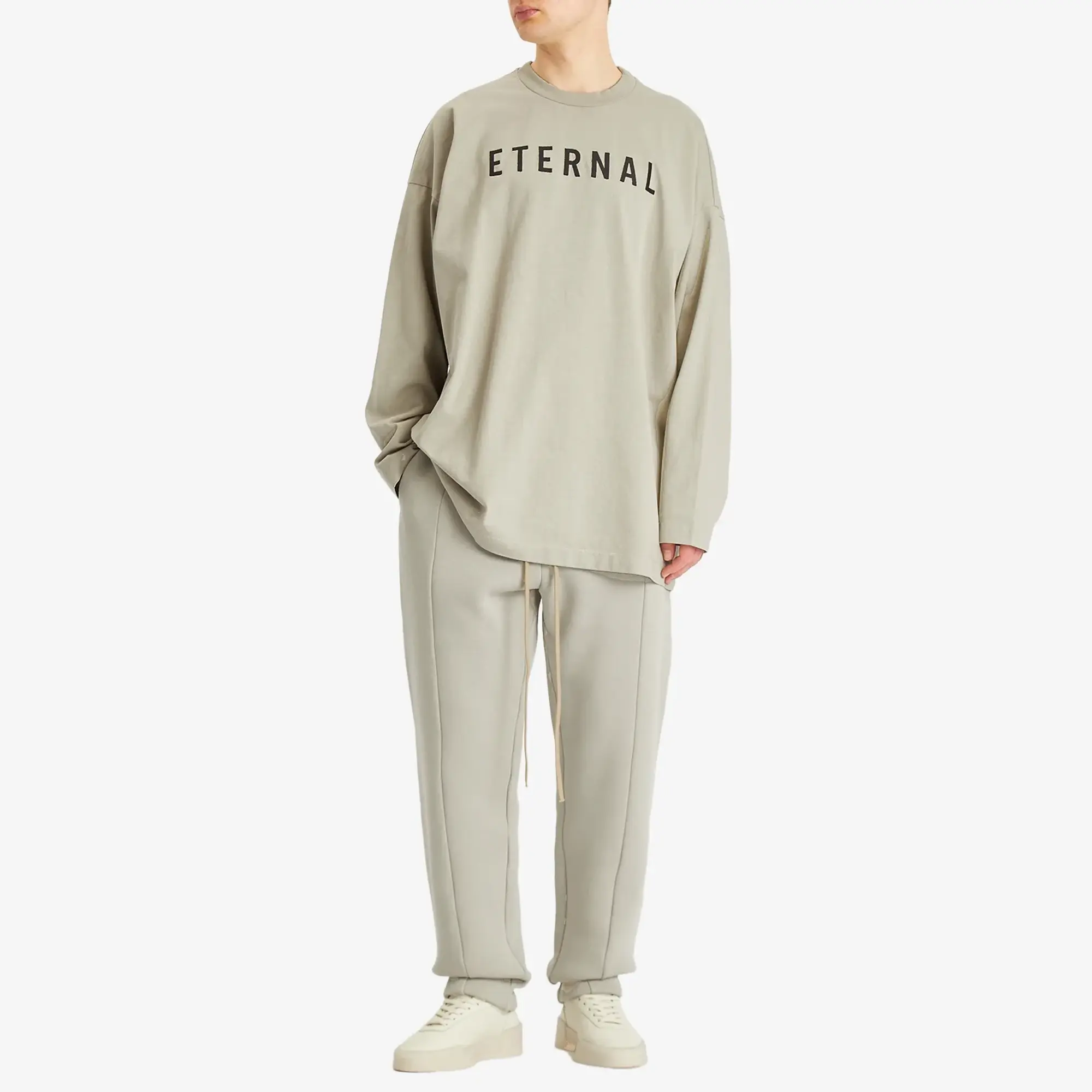 Fear Of God Men's Eternal Long Sleeve T-Shirt Dove Grey