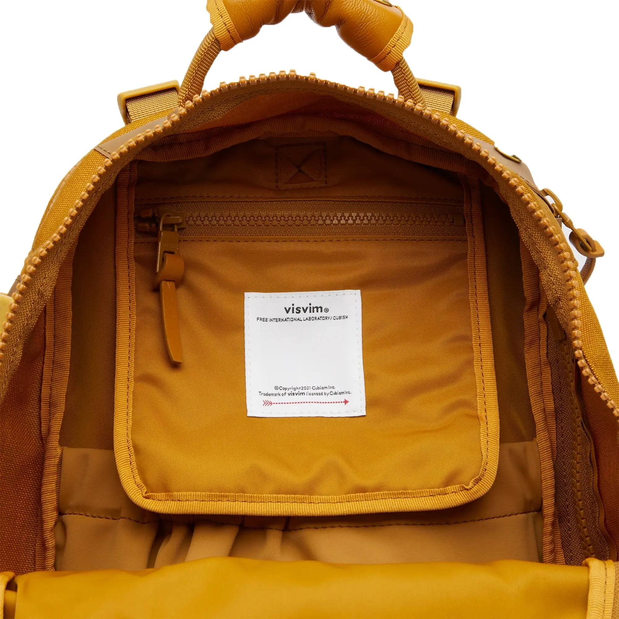 Visvim Men's Cordura 20L Backpack Mustard