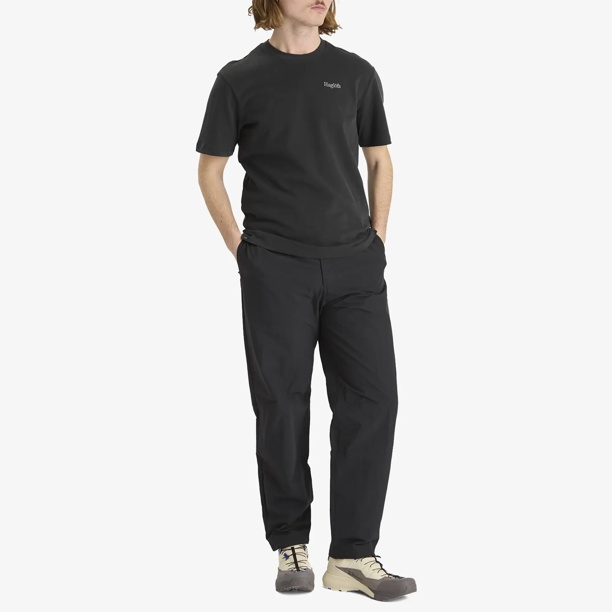 Haglöfs Men's Logo T-Shirt True Black