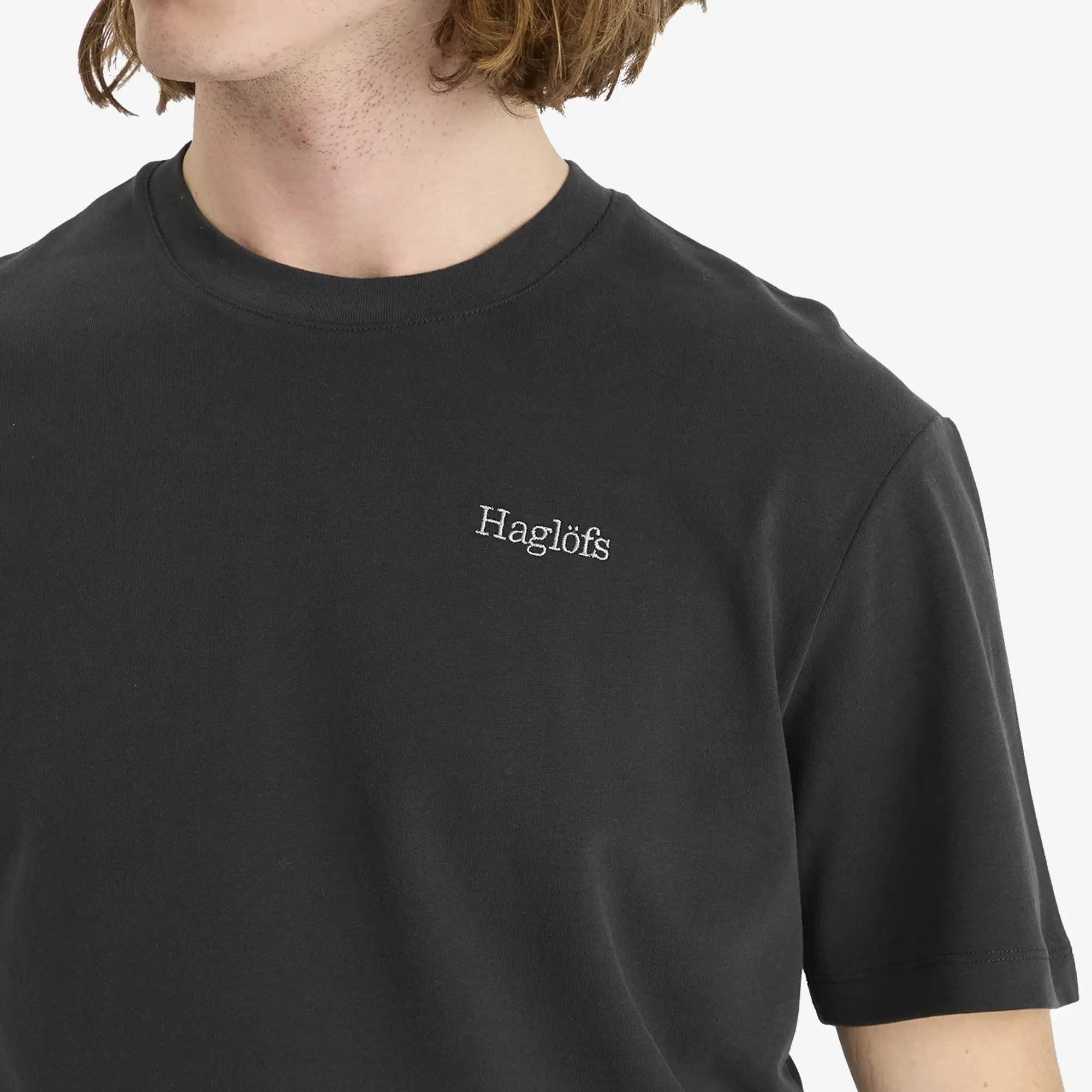 Haglöfs Men's Logo T-Shirt True Black