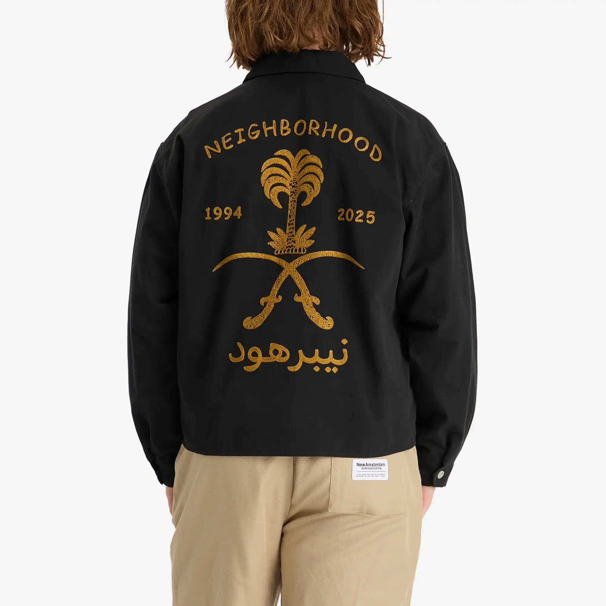 Neighborhood Men's Souvenir Jacket Black