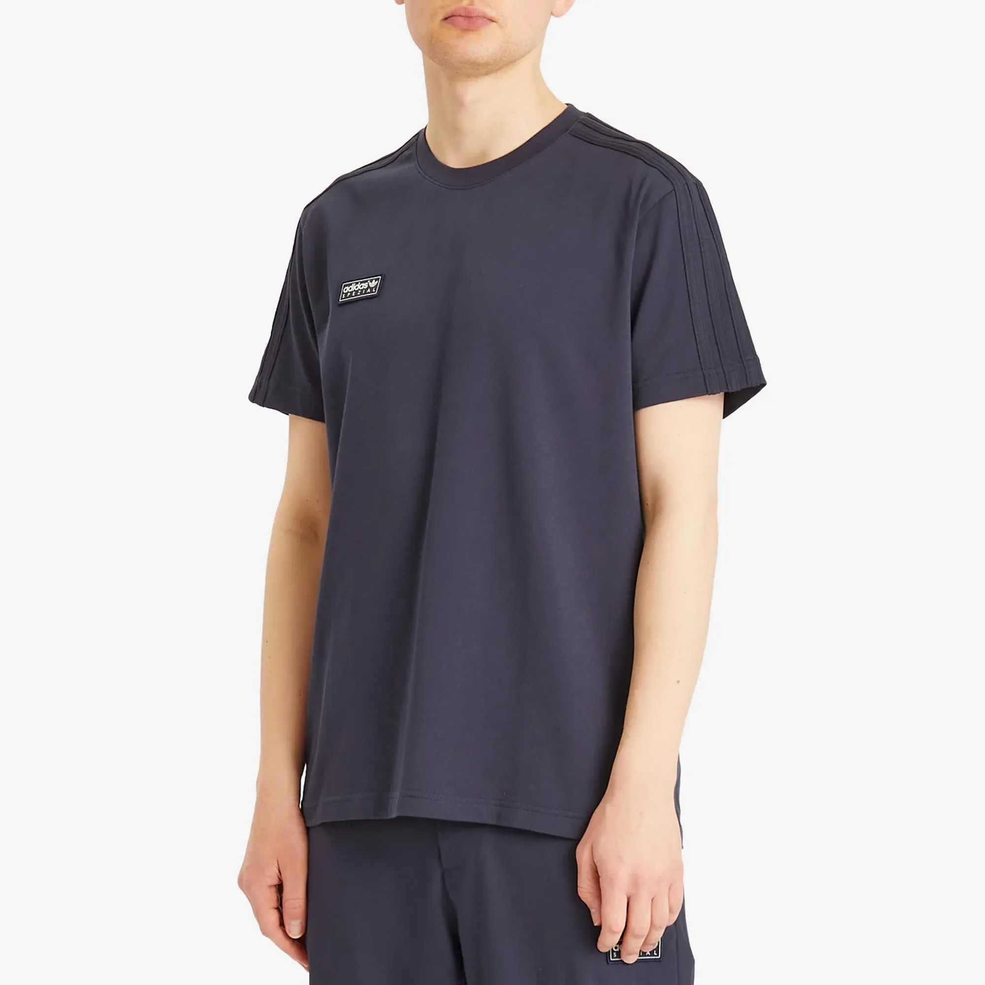 adidas SPZL Brockhall T-Shirt - Navy, Navy | JY0584 | FOOTY.COM