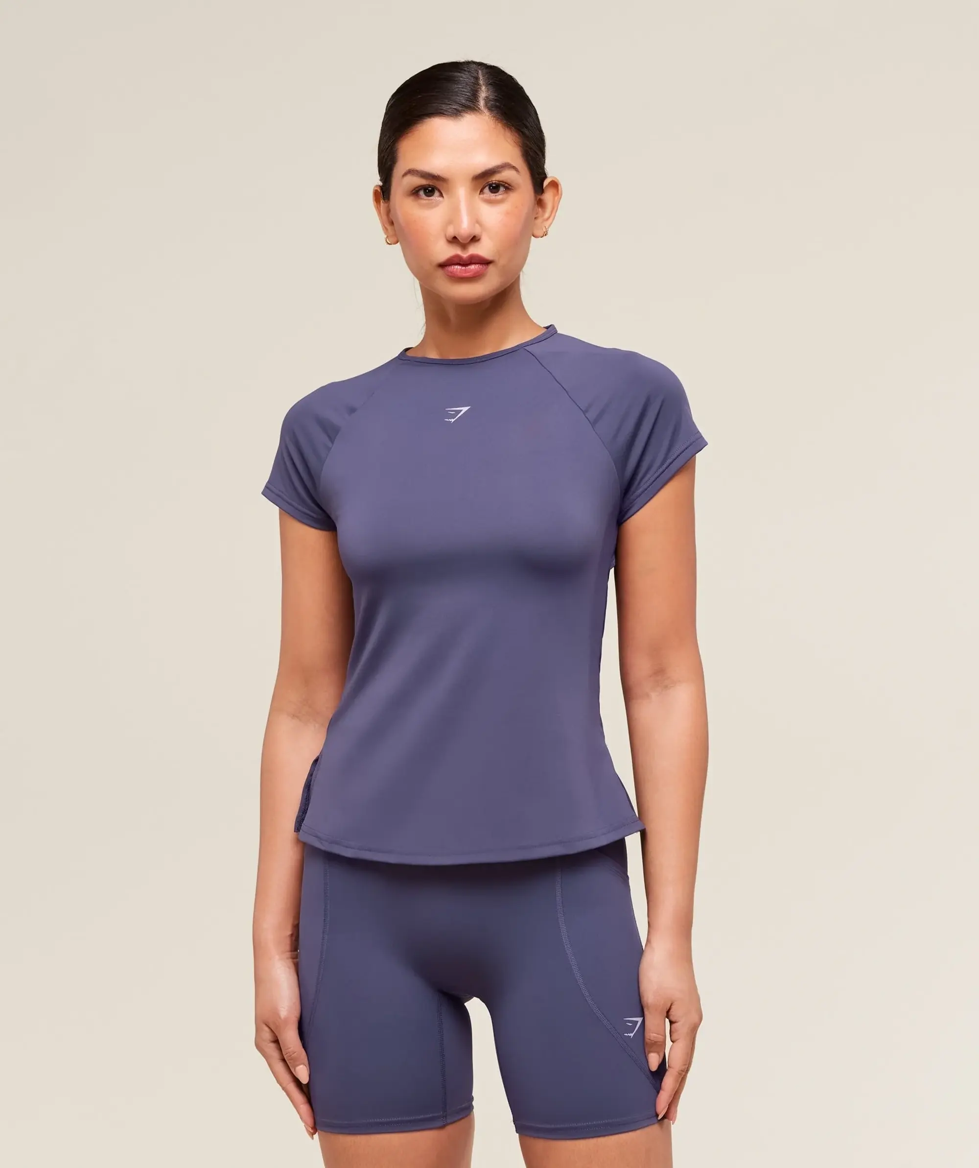 Marathon Running Back Vent T-Shirt - Weighted Purple