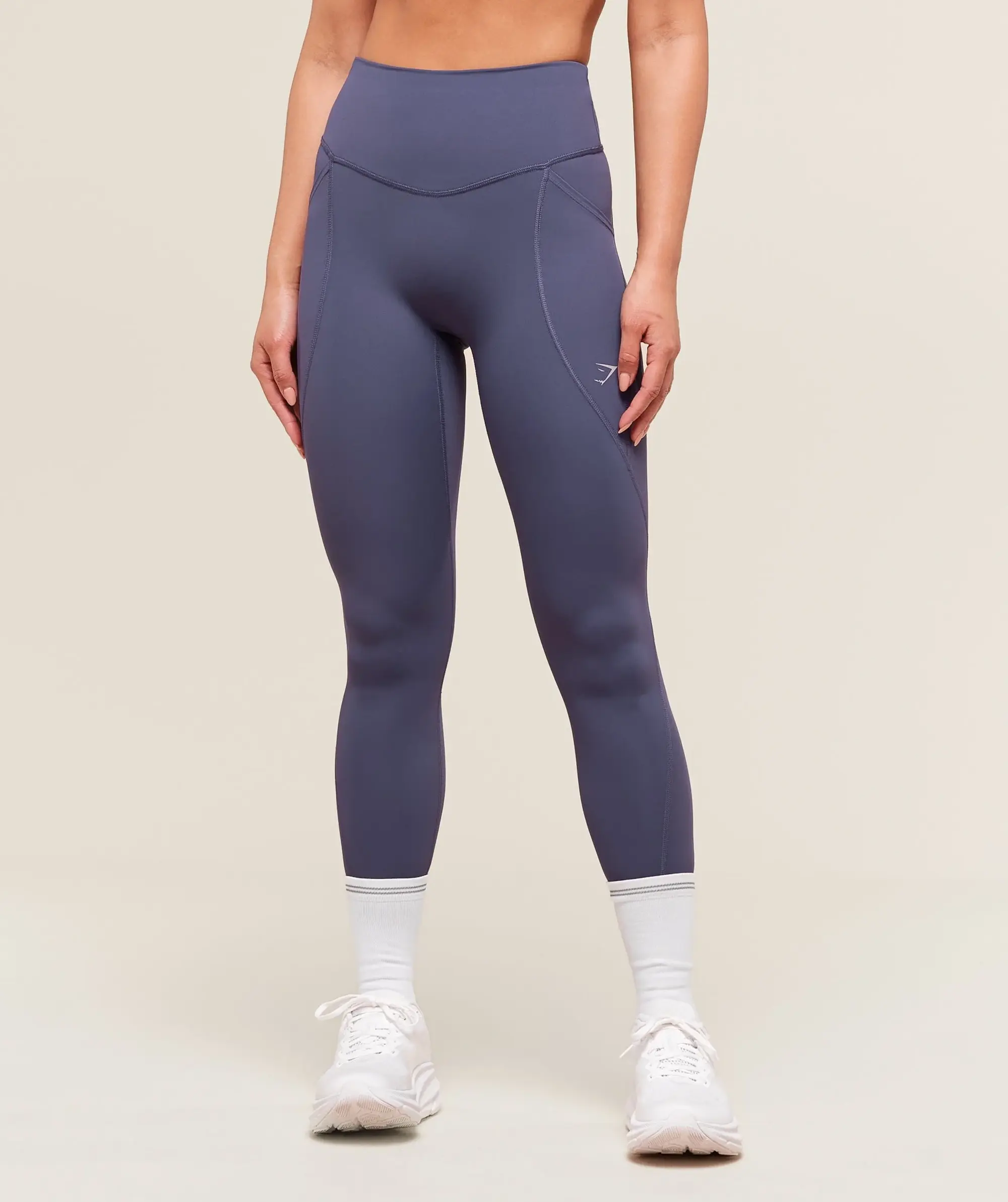 Marathon Running Pocket Leggings - Weighted Purple