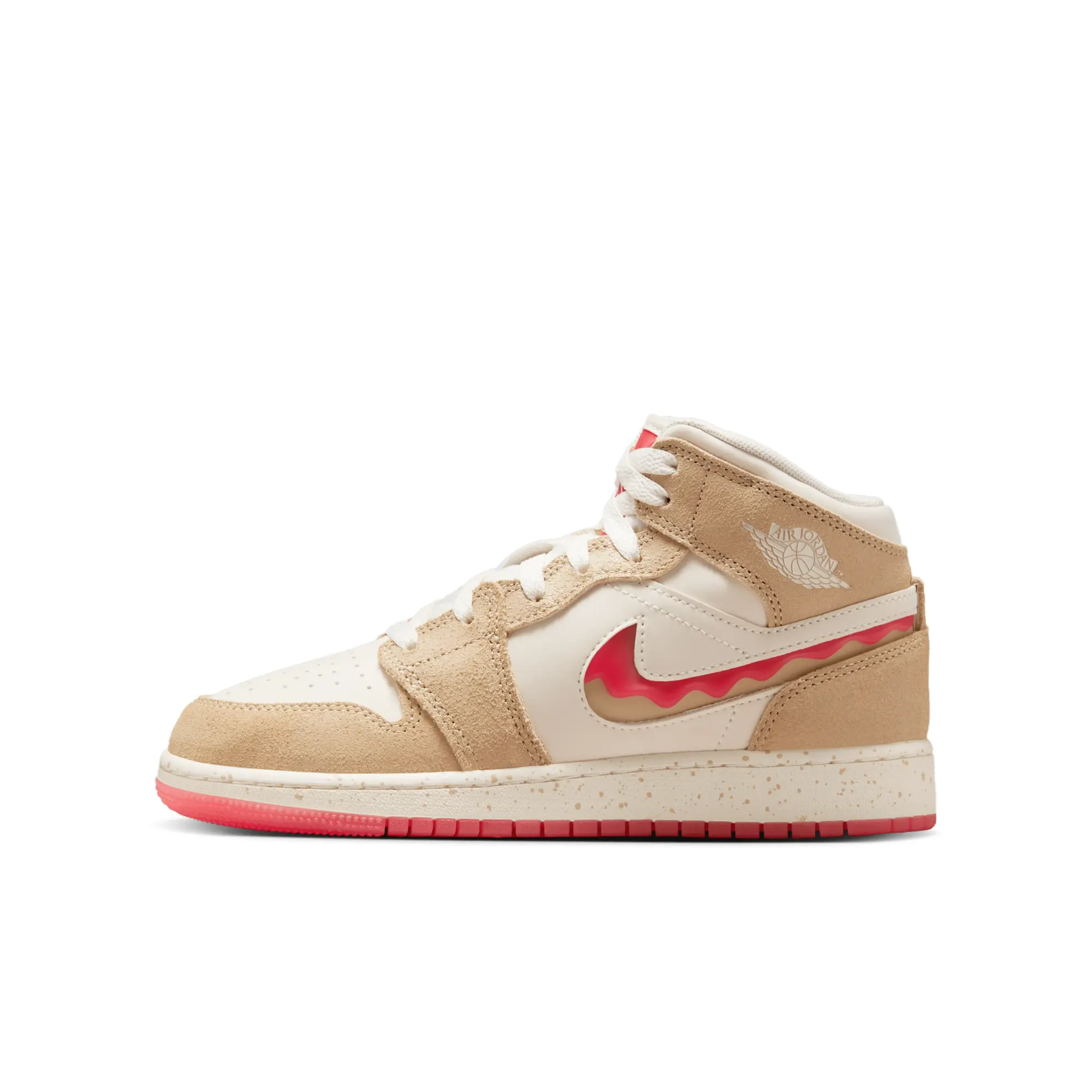 Nike Jordan Nike Air Jordan 1 Mid SE Older Kids' Shoes - Brown