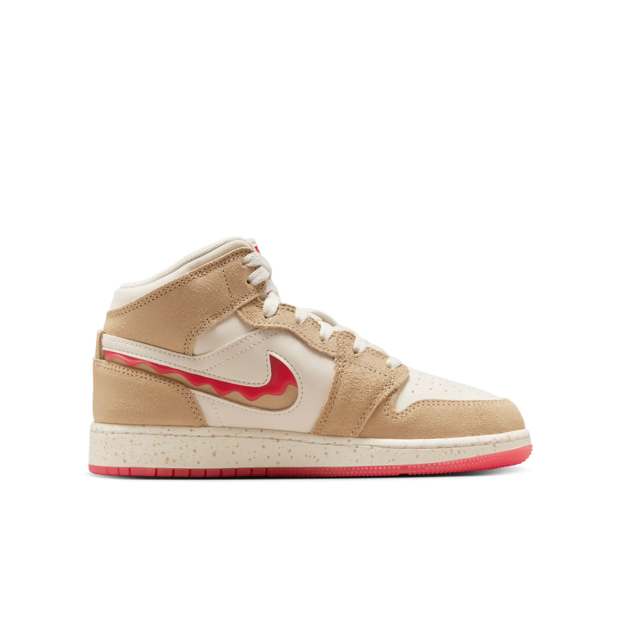 Nike Jordan Nike Air Jordan 1 Mid SE Older Kids' Shoes - Brown