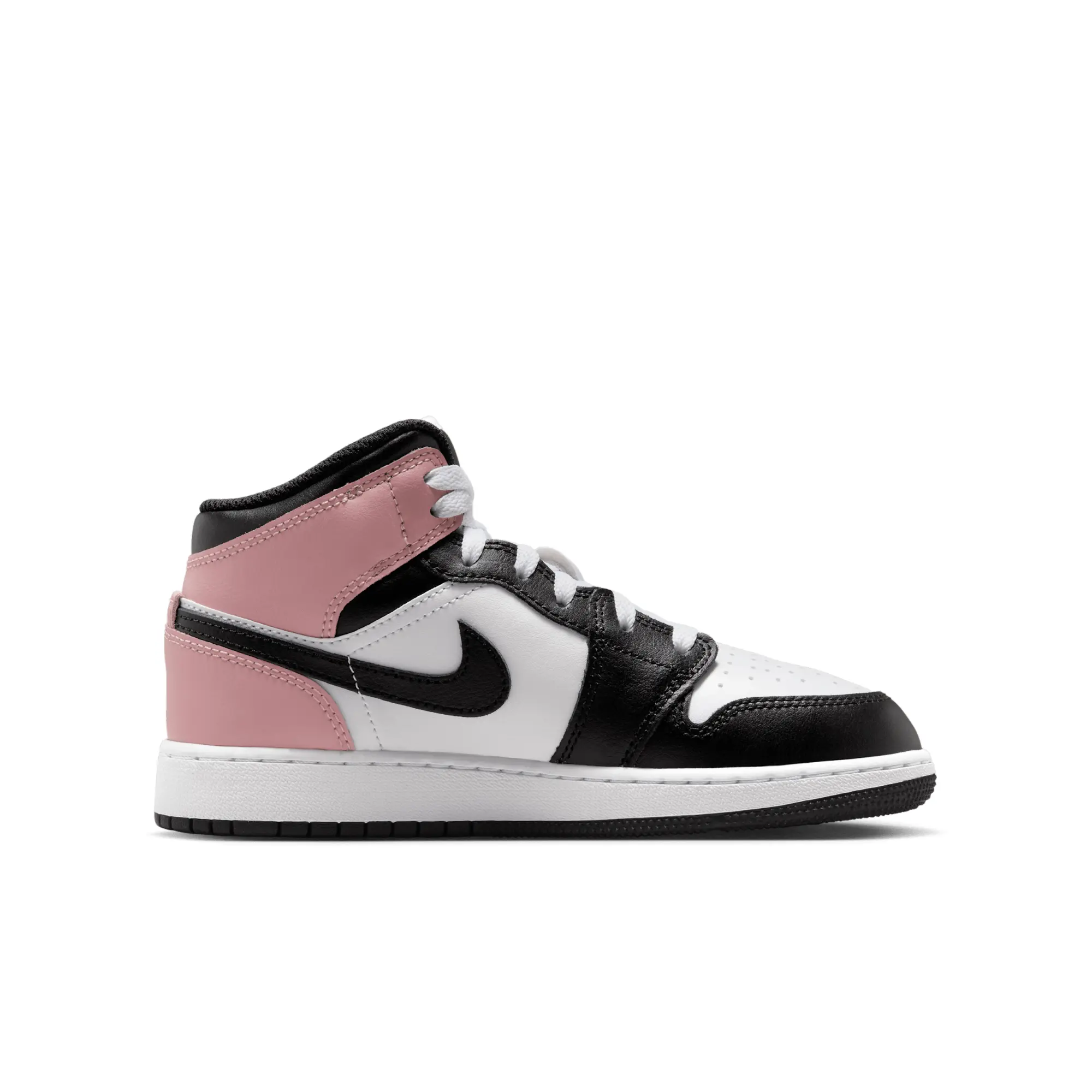 Nike Jordan Nike Air Jordan 1 Mid Older Kids' Shoes - White