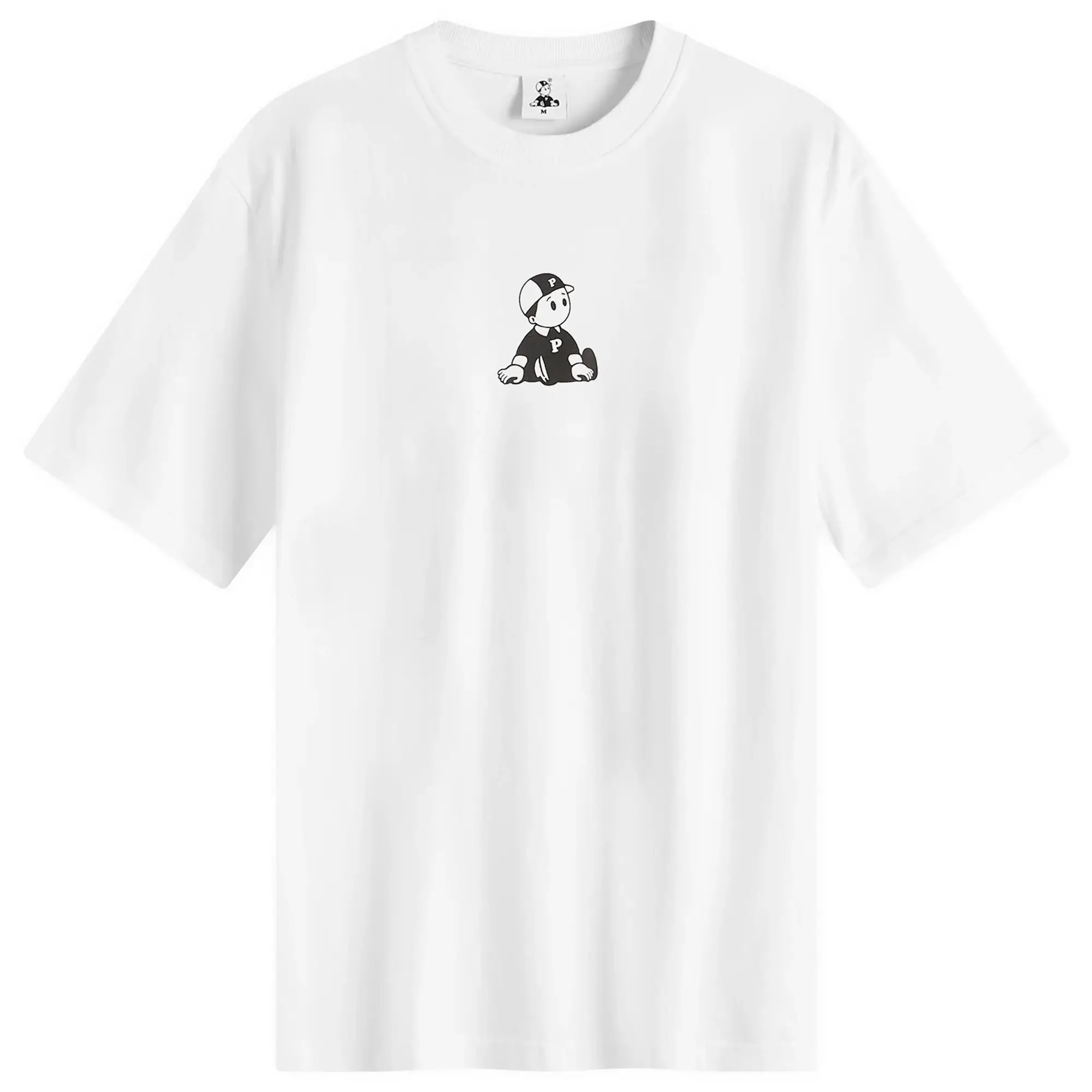 Pawa Speed Sports Men's Boy T-Shirt White