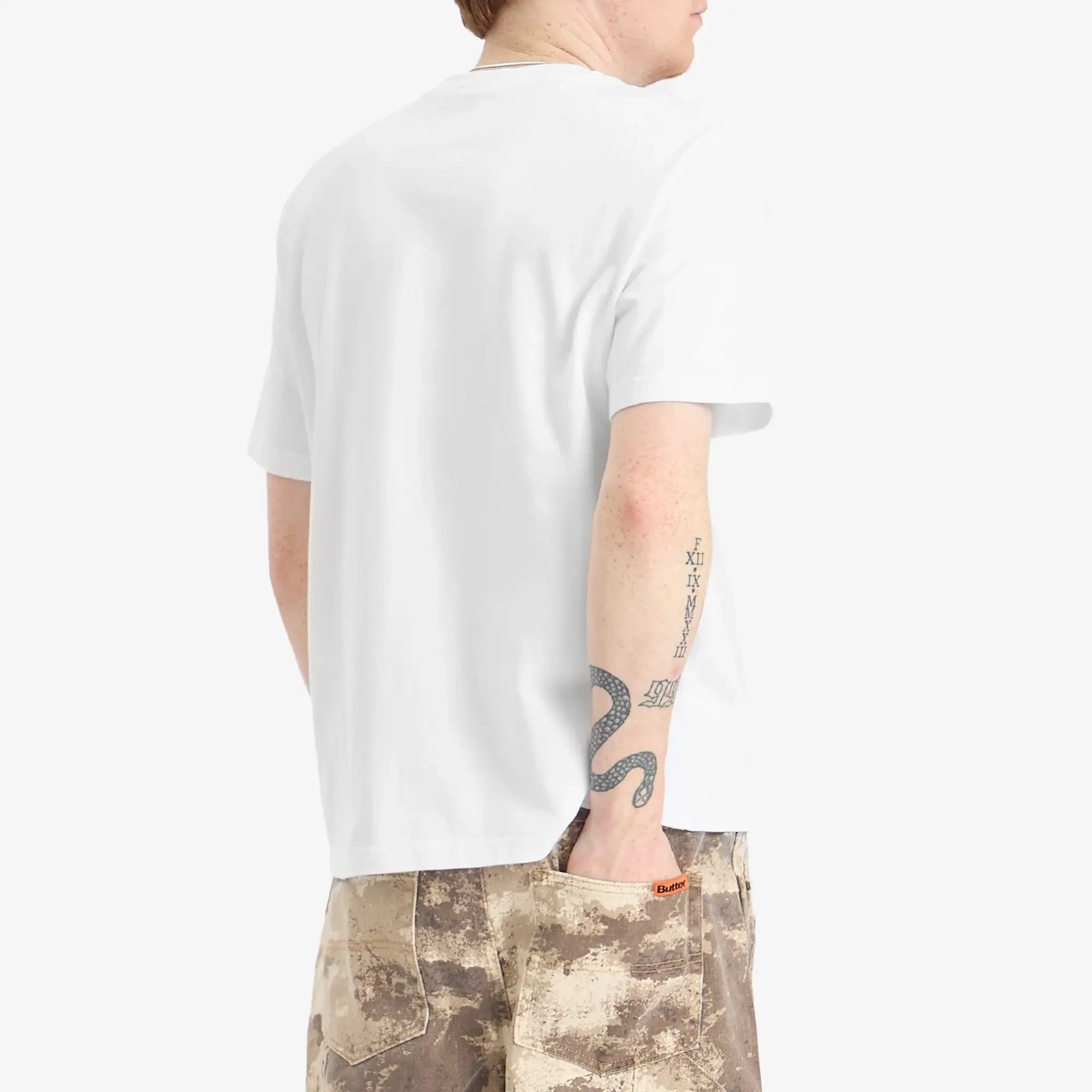 Pawa Speed Sports Men's Boy T-Shirt White