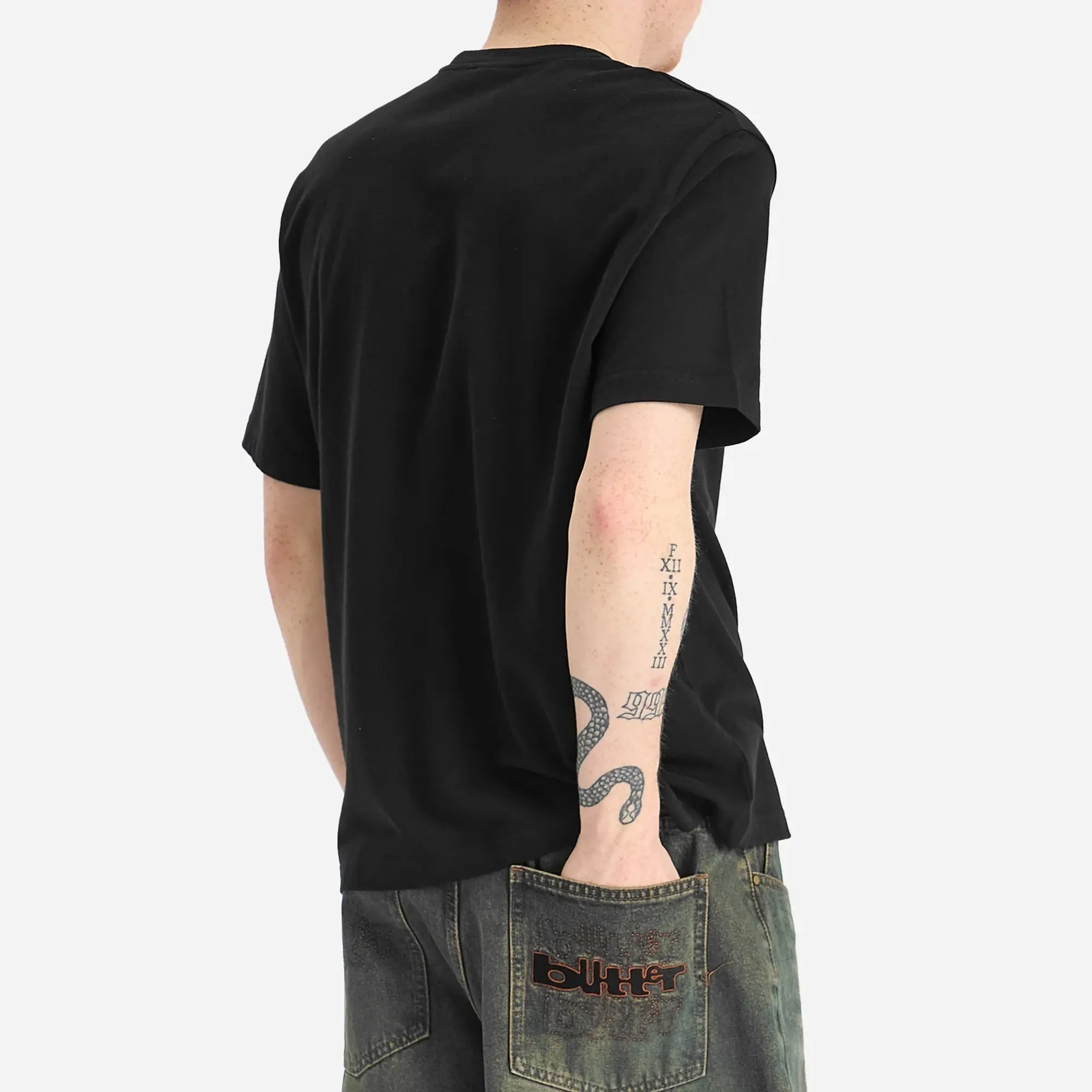 Pawa Speed Sports Men's Boy T-Shirt Black