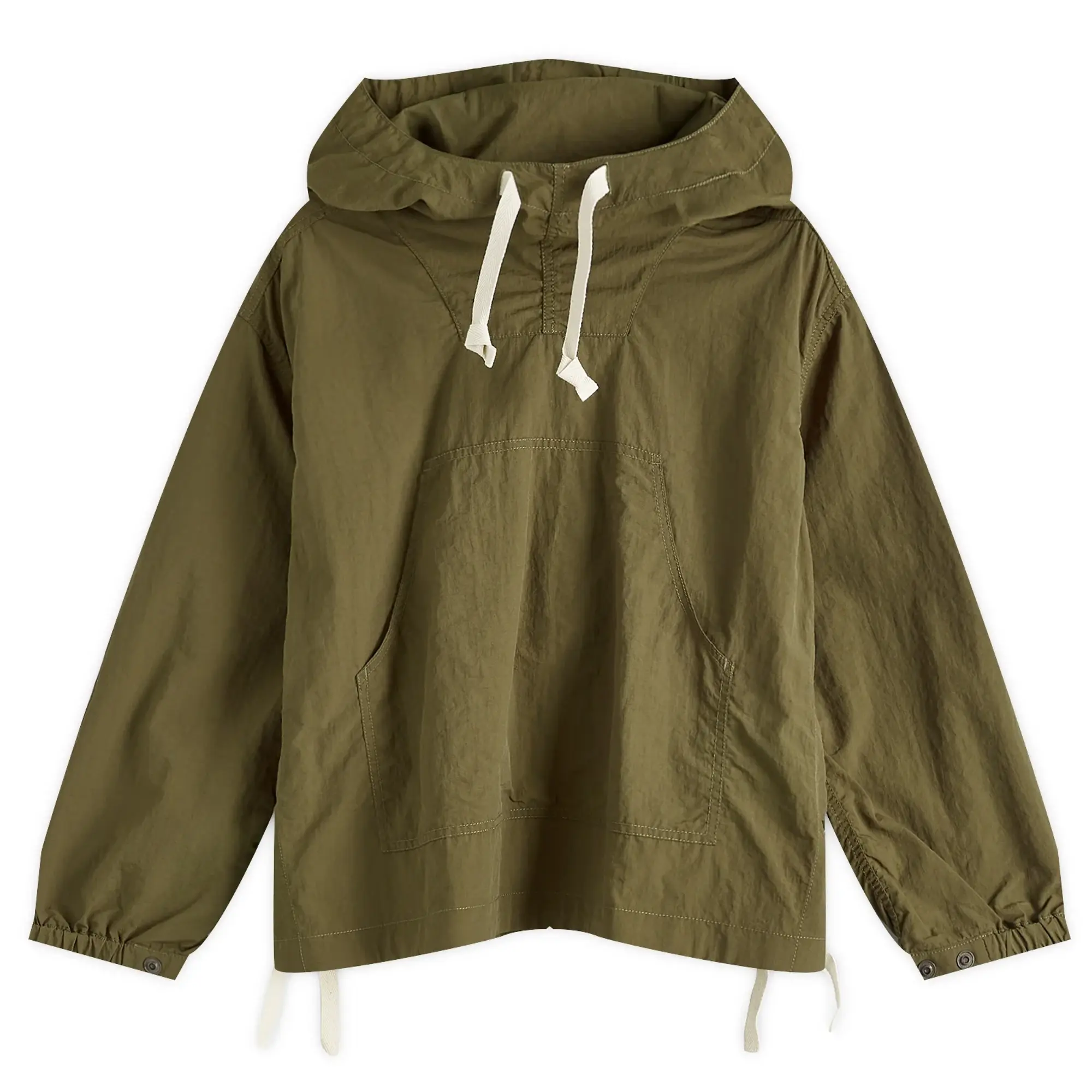 Beams Boy Women's Side String Anorak Olive