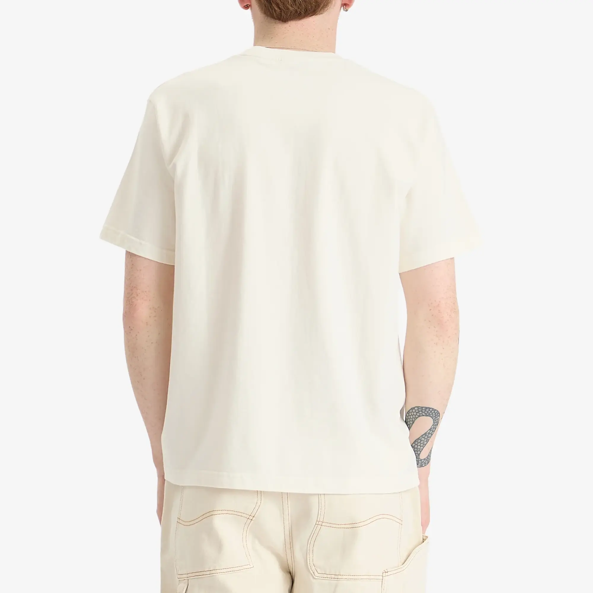 Pawa Speed Sports Men's Monogram T-Shirt Cream