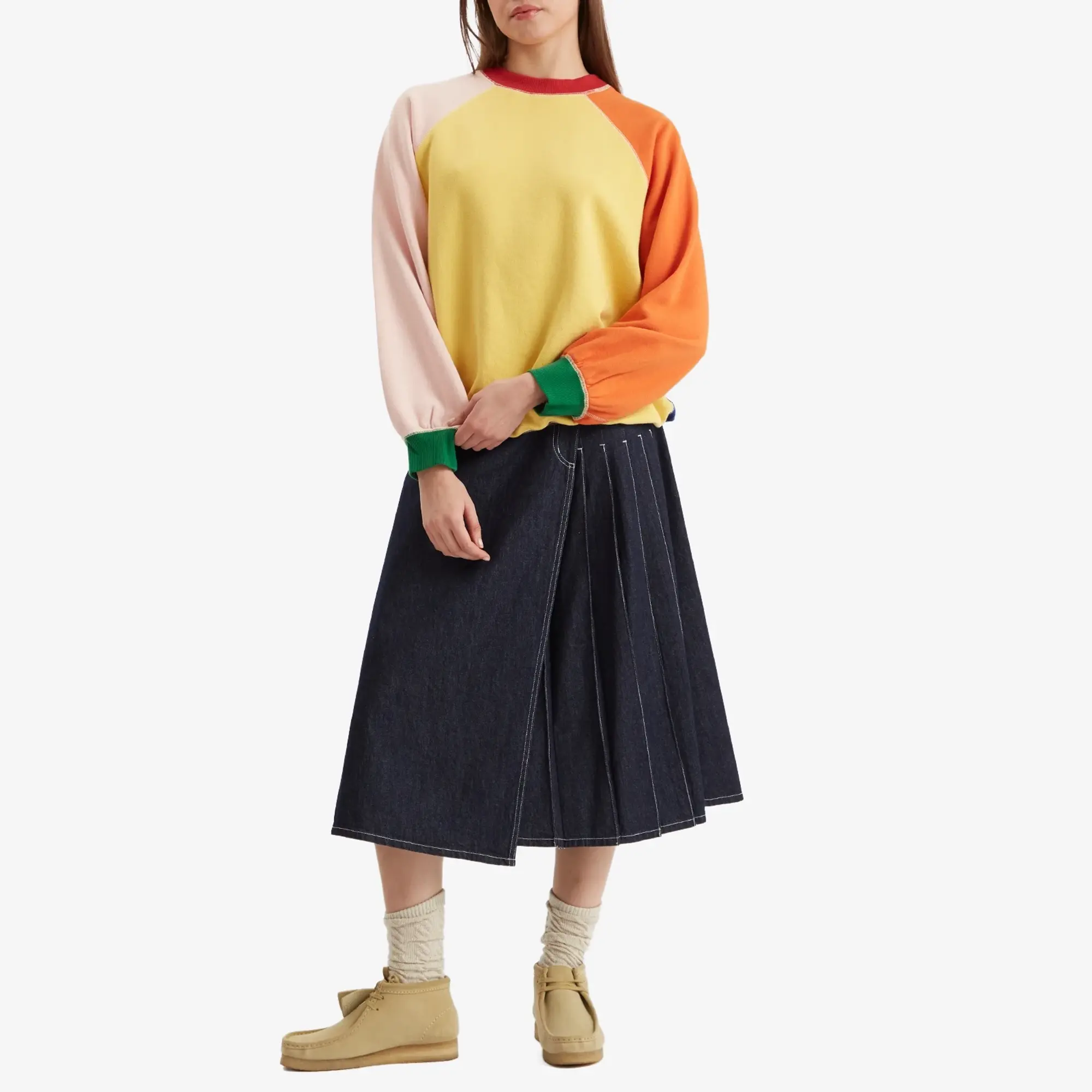 Beams Boy Women's Terry Sweatshirt Multi