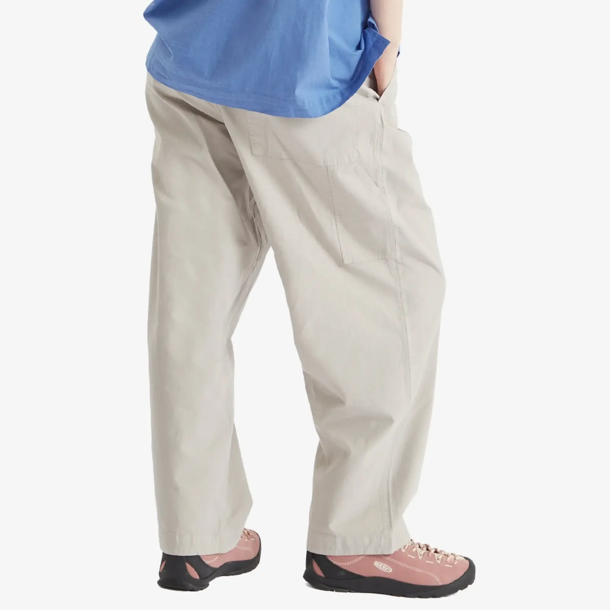 Girls of Dust Women's British Worker Trousers Oyster