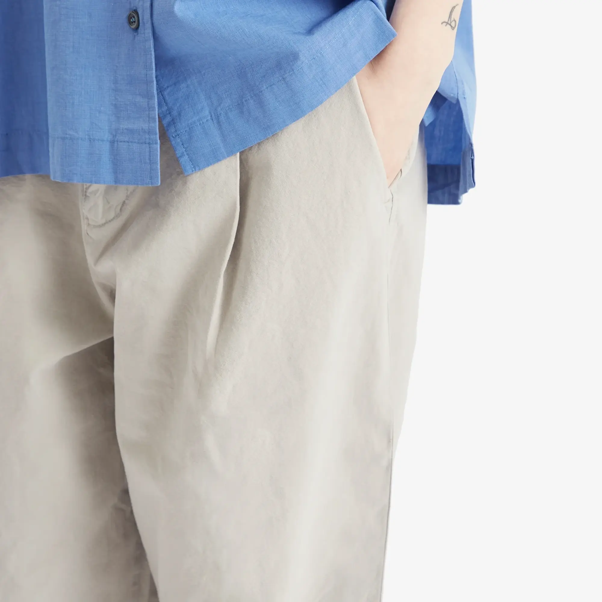 Girls of Dust Women's British Worker Trousers Oyster