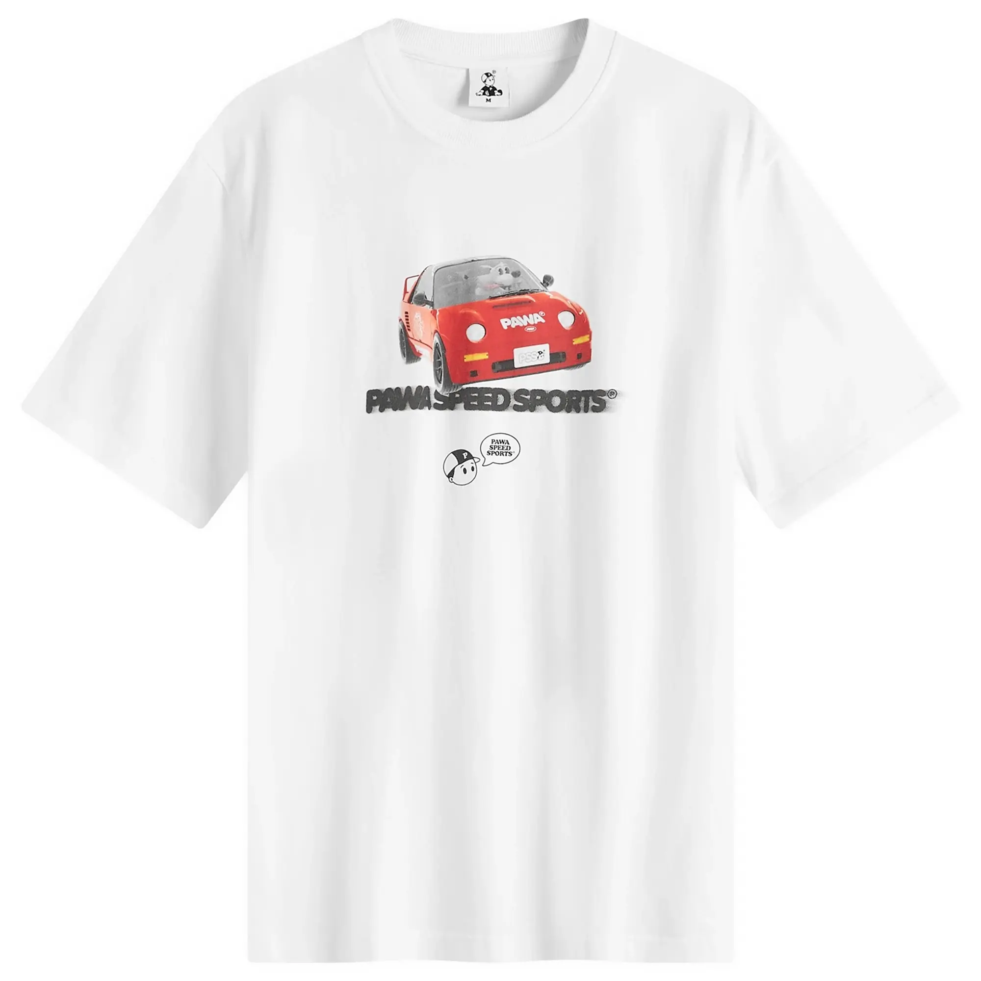 Pawa Speed Sports Men's Az1 Mission T-Shirt White