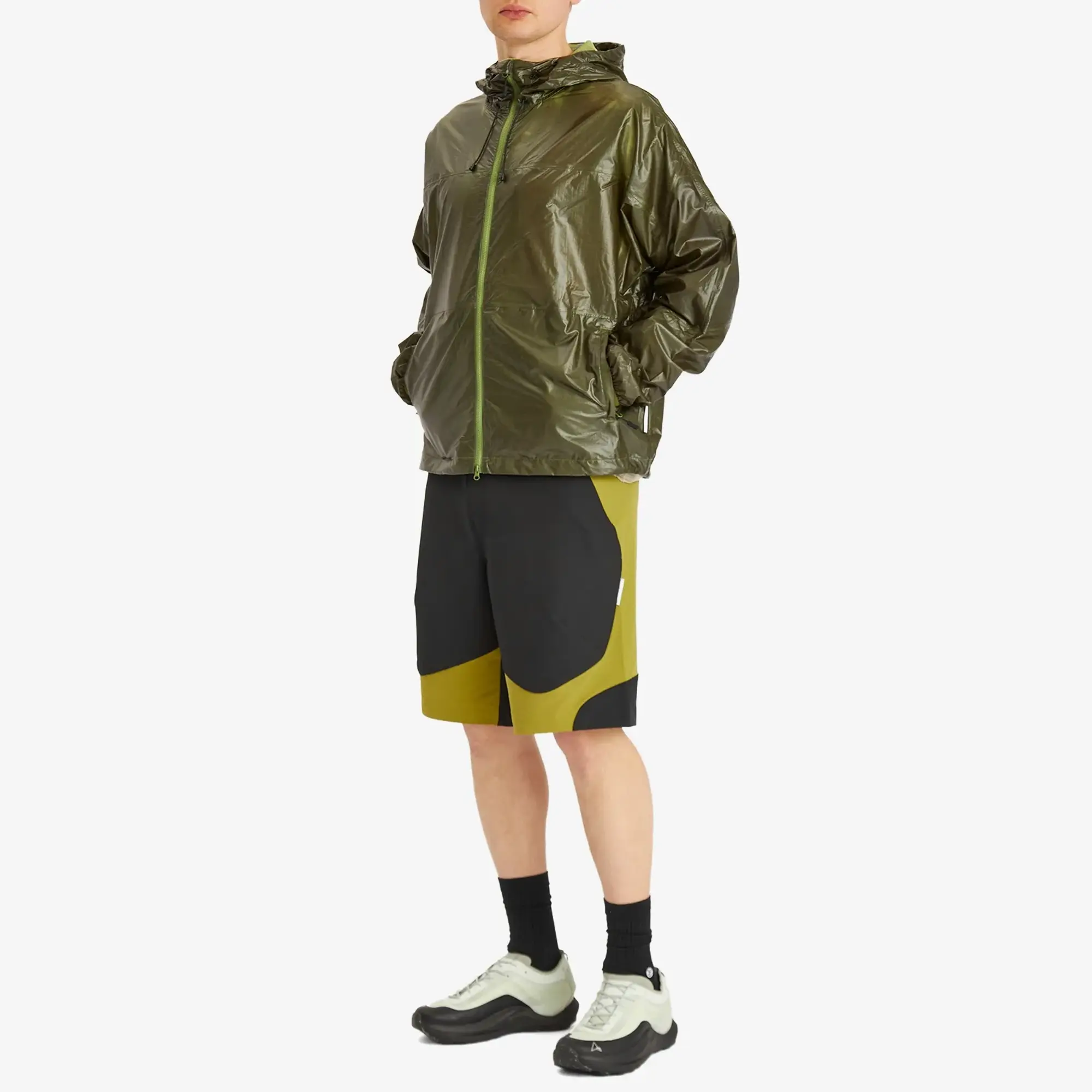 Purple Mountain Observatory Men's Terrain Shorts Black/Olive