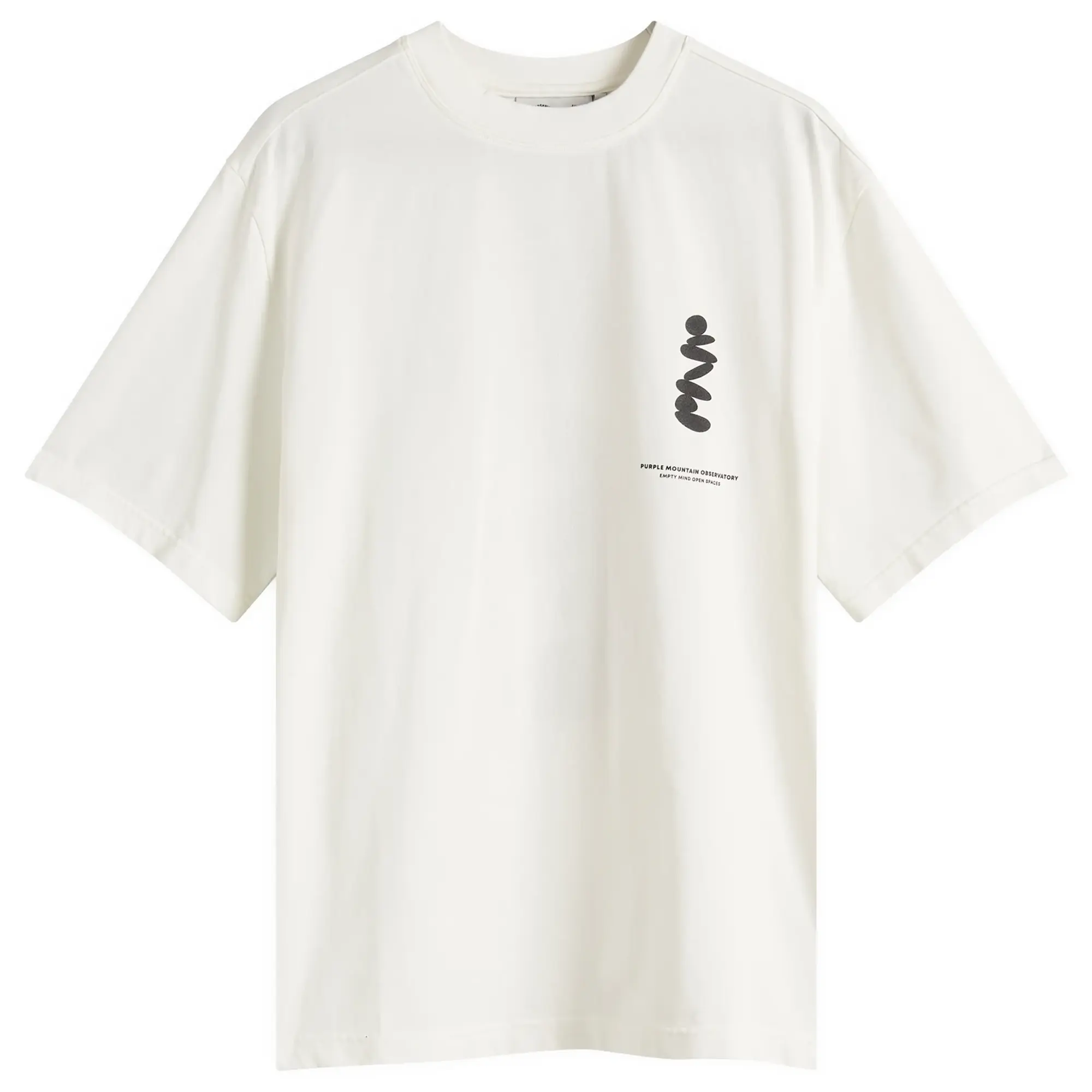 Purple Mountain Observatory Men's Boulder T-Shirt White