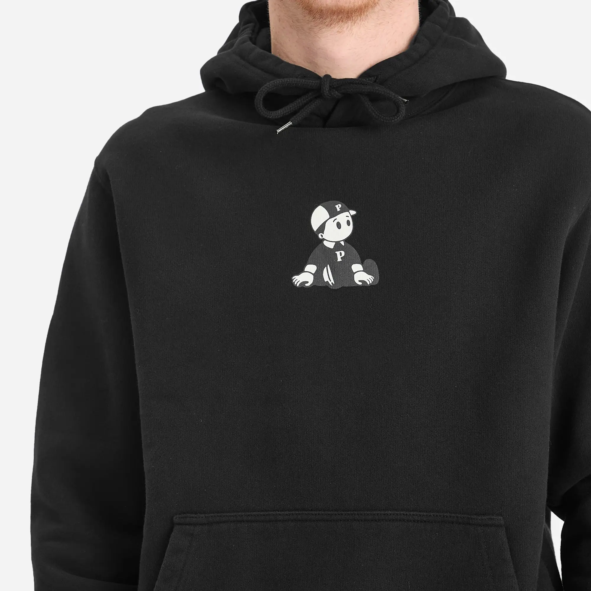 Pawa Speed Sports Men's Boy Hoodie Black