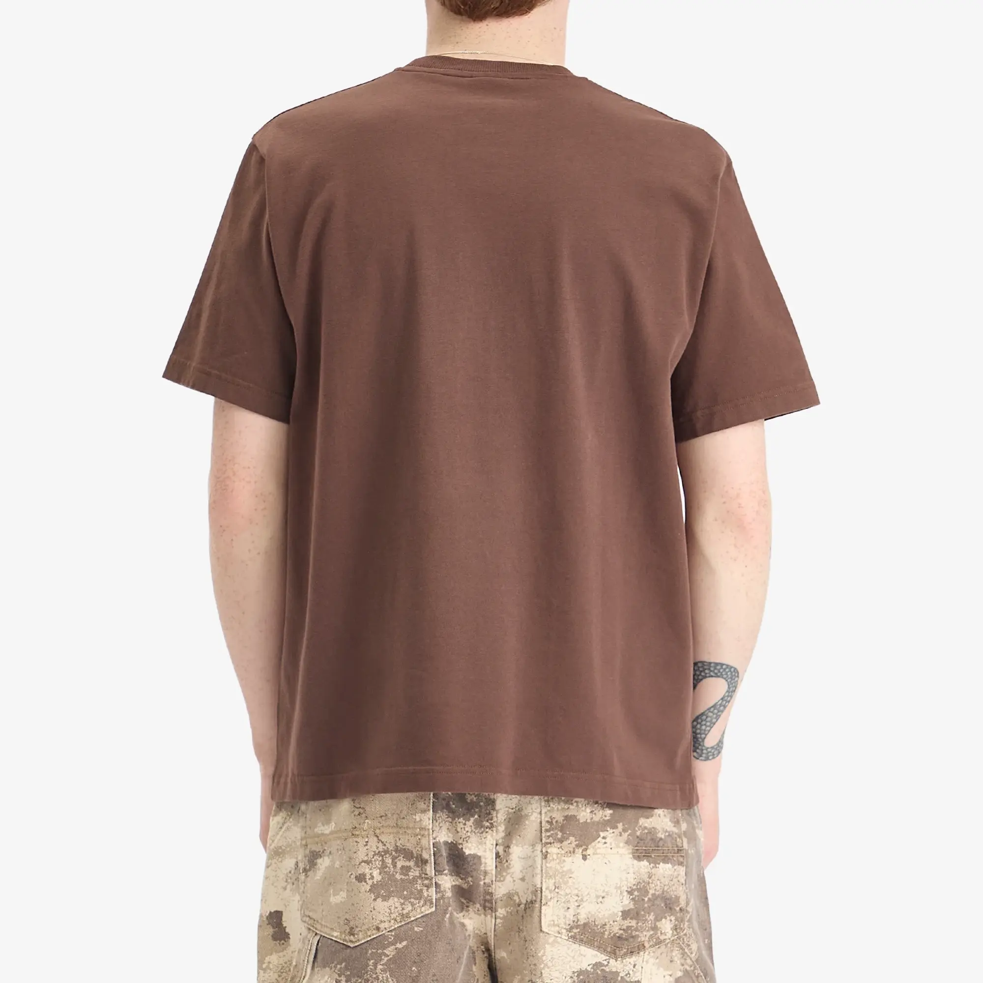 Pawa Speed Sports Men's Monogram T-Shirt Chocolate
