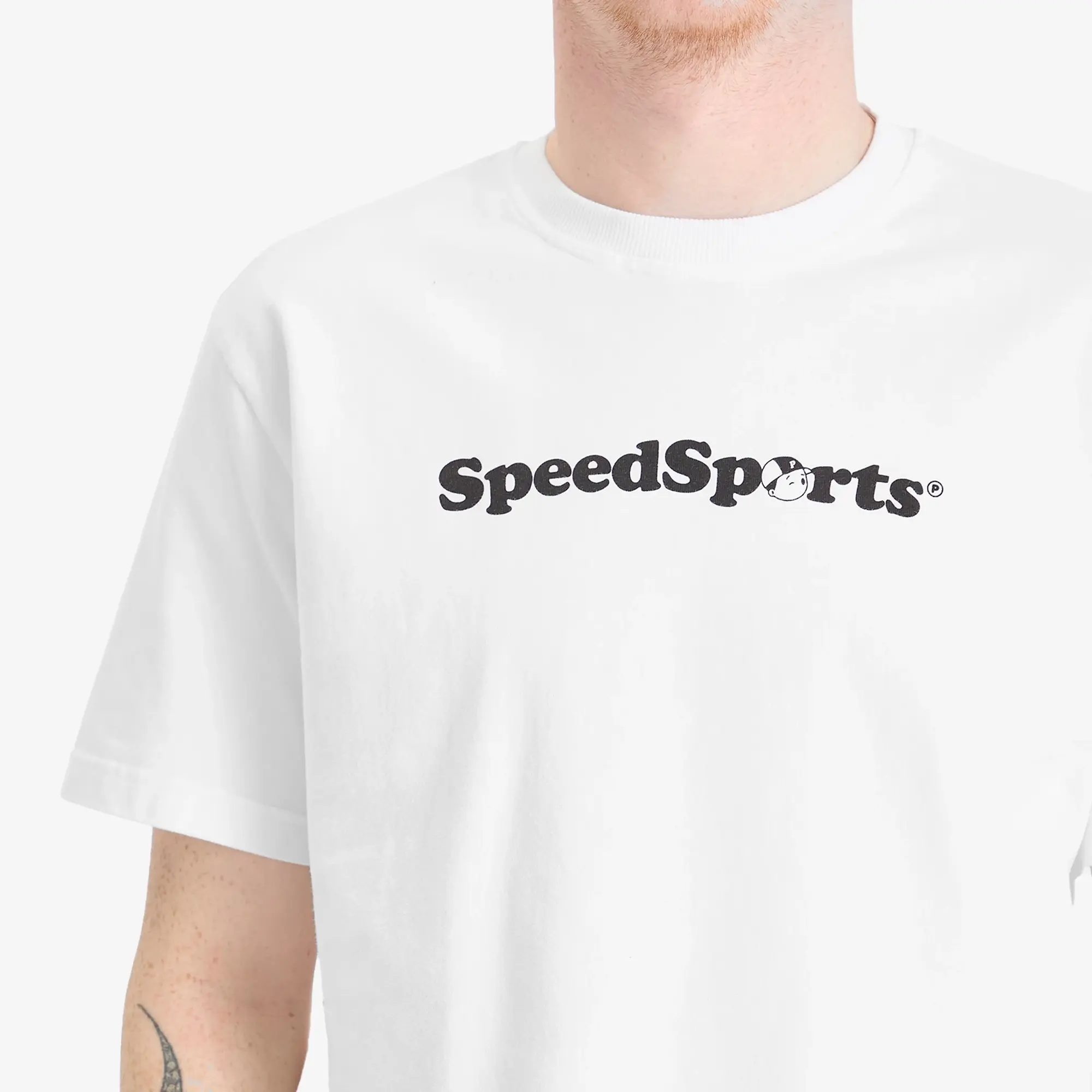 Pawa Speed Sports Men's Speed Sports T-Shirt White