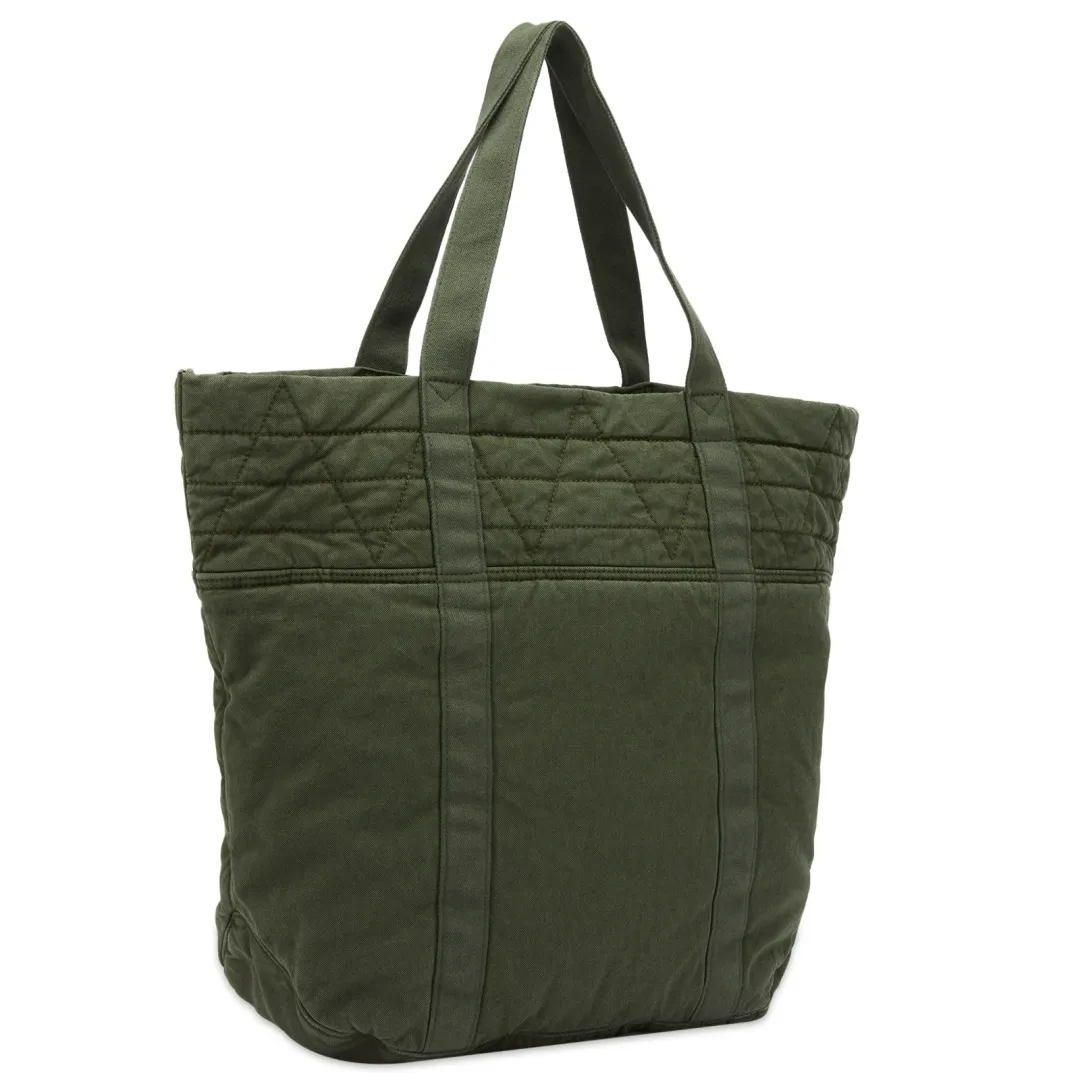 Visvim Men's Medium N.A.P Tote Bag Olive | 125103003033-OLV